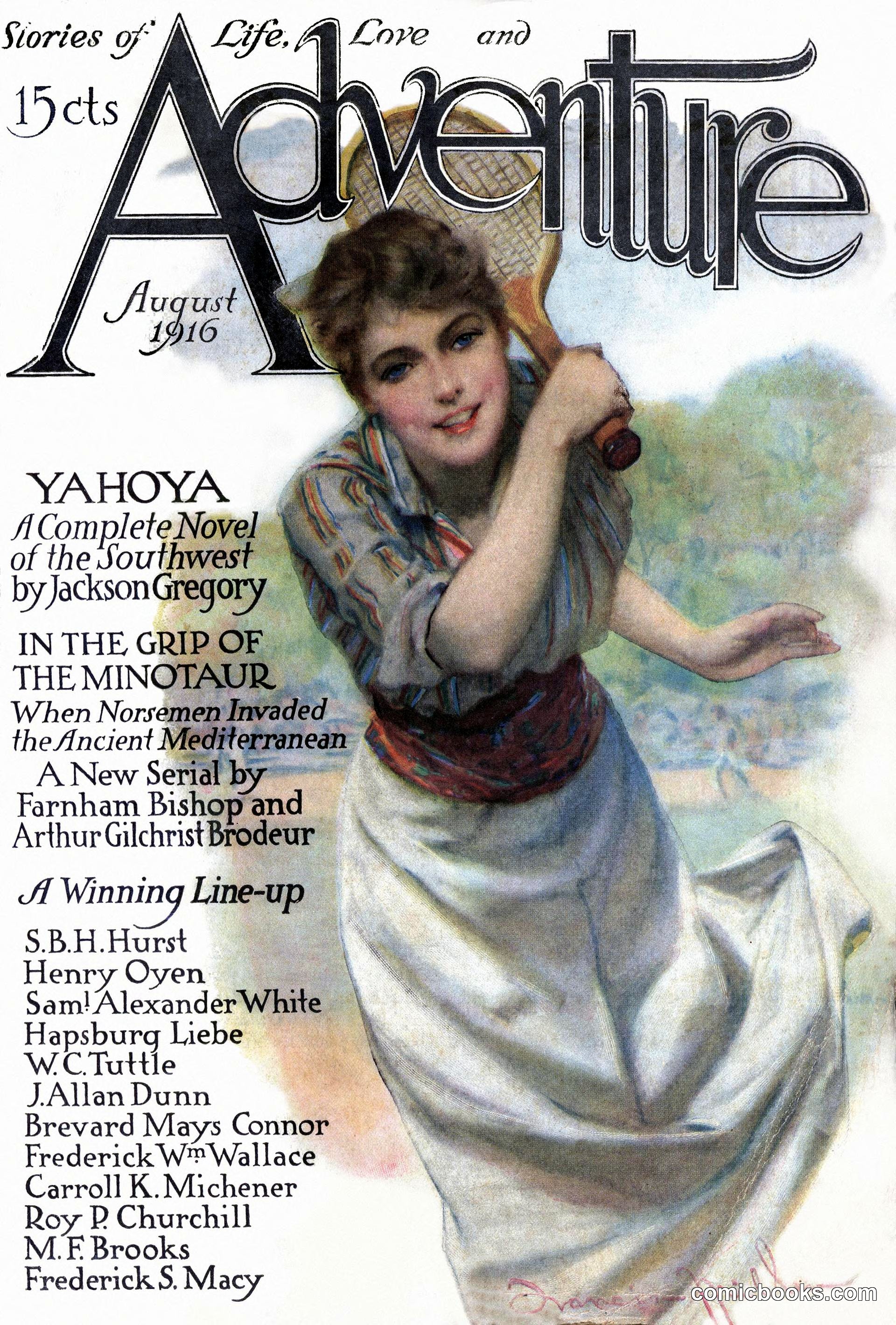 Adventure Magazine, August 1916