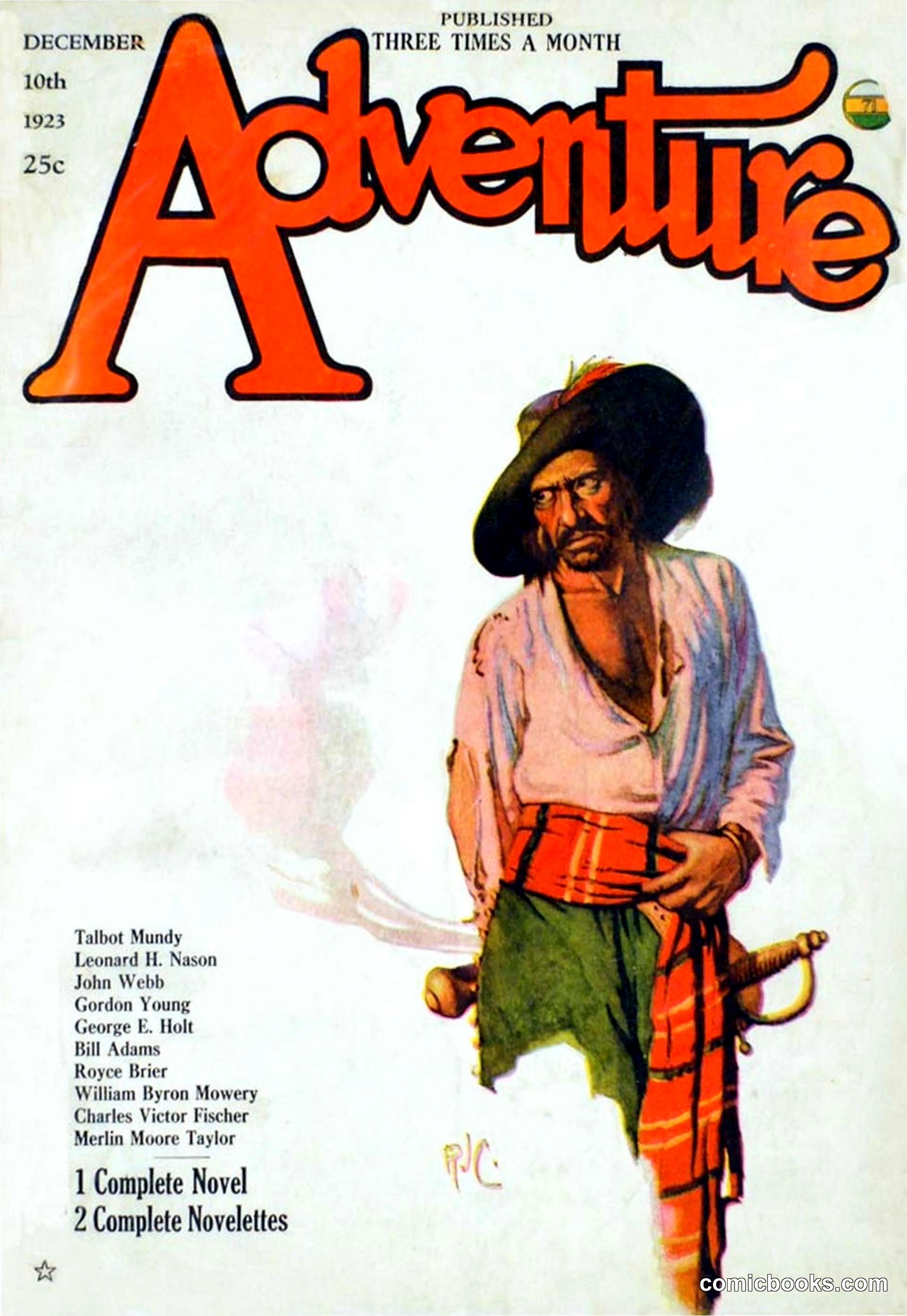 Adventure Magazine Cover