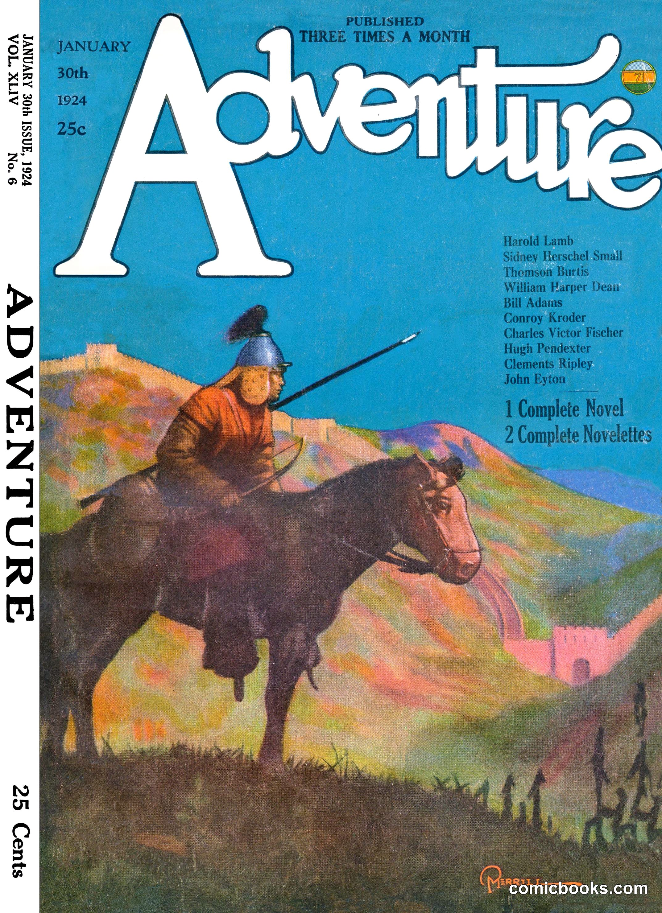Adventure Magazine Cover