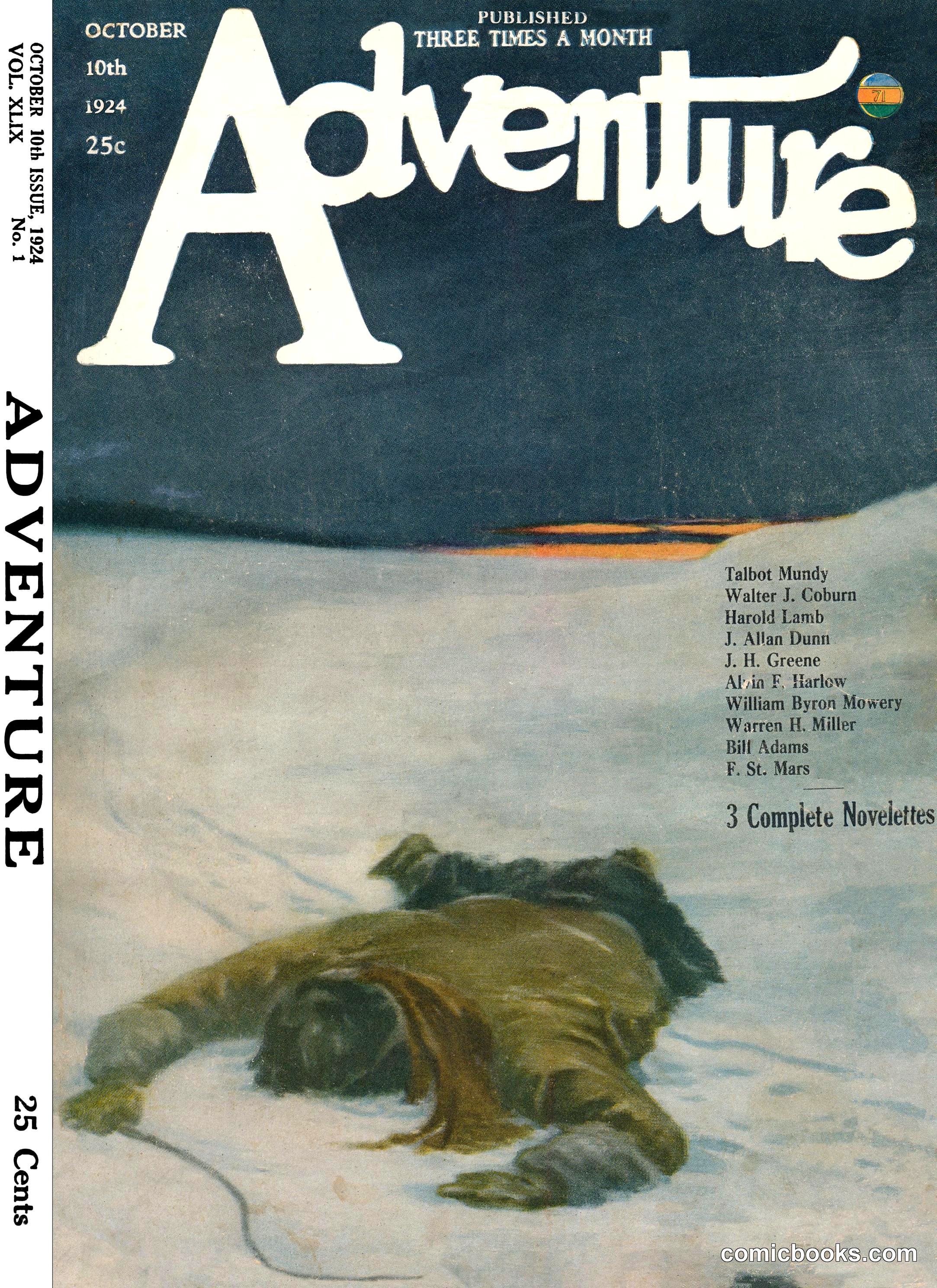 Adventure Magazine Cover