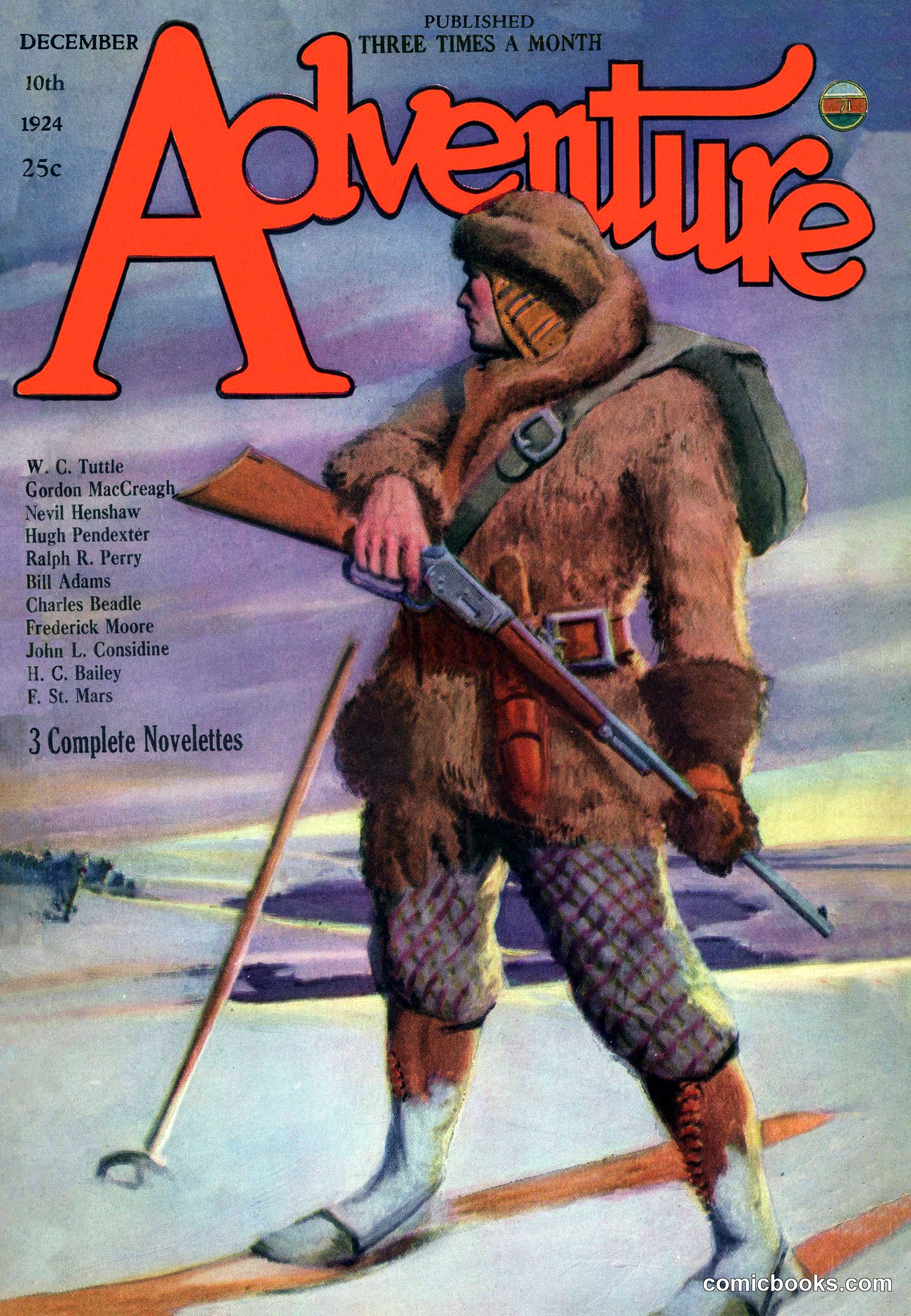 Adventure Magazine, December 10, 1924