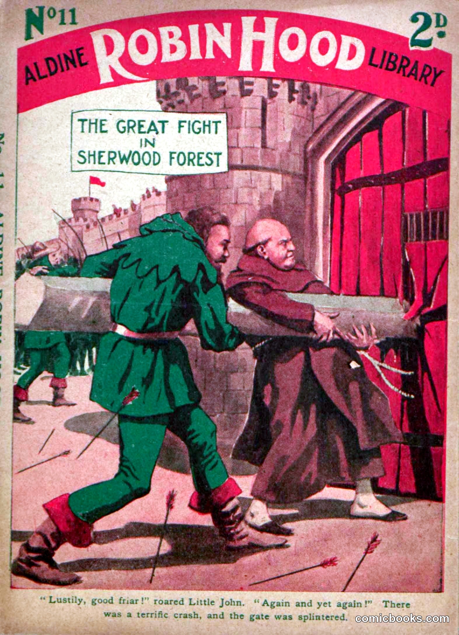 The Great Fight in Sherwood Forest