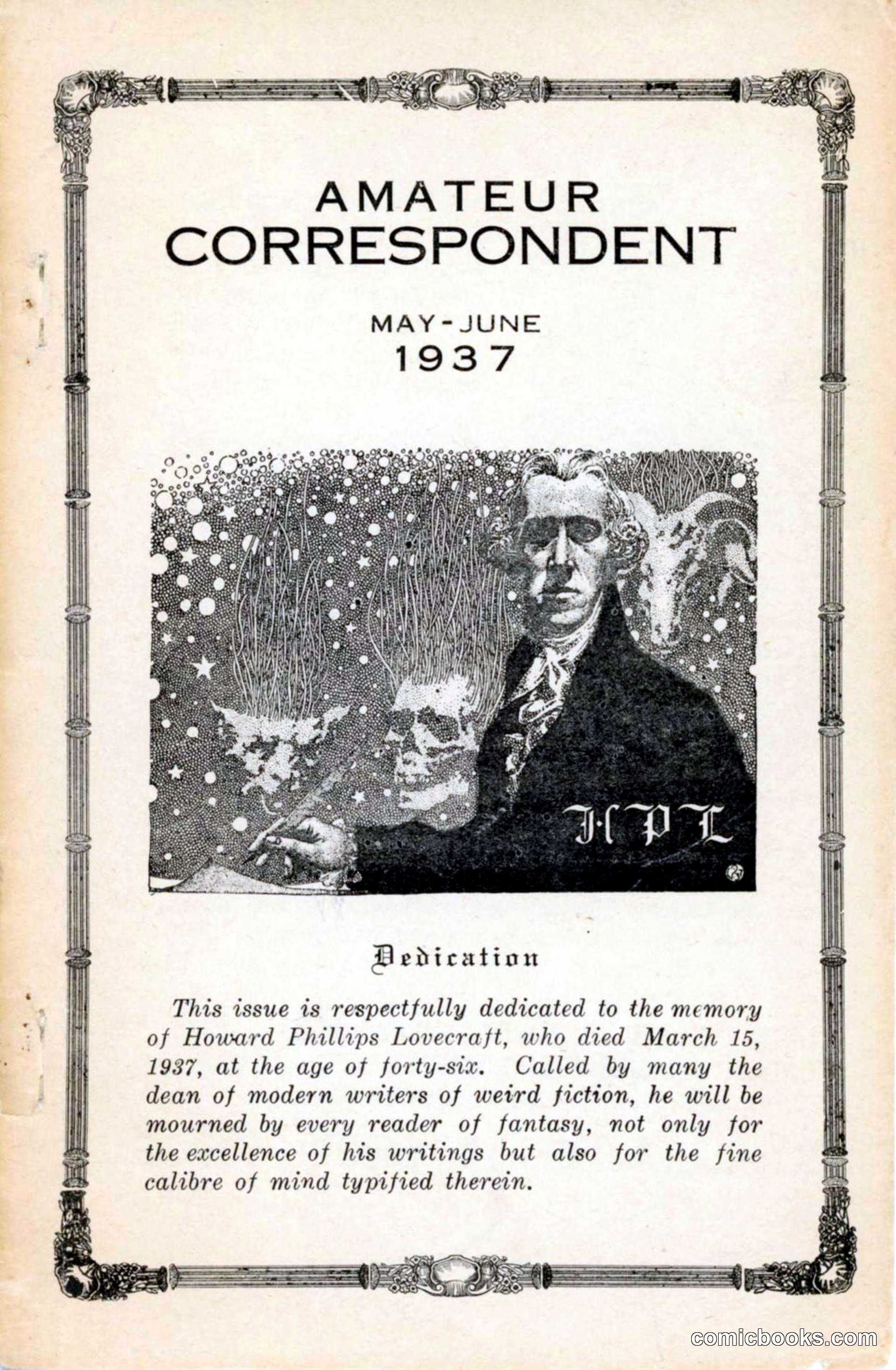 Amateur Correspondent, May-June 1937