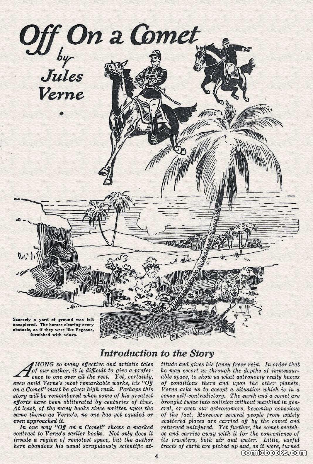 Off on a Comet by Jules Verne