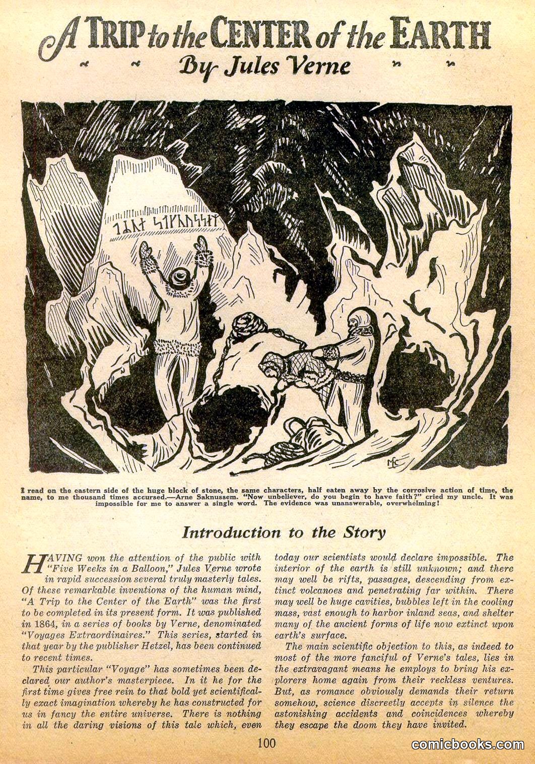 A Trip to the Center of the Earth by Jules Verne