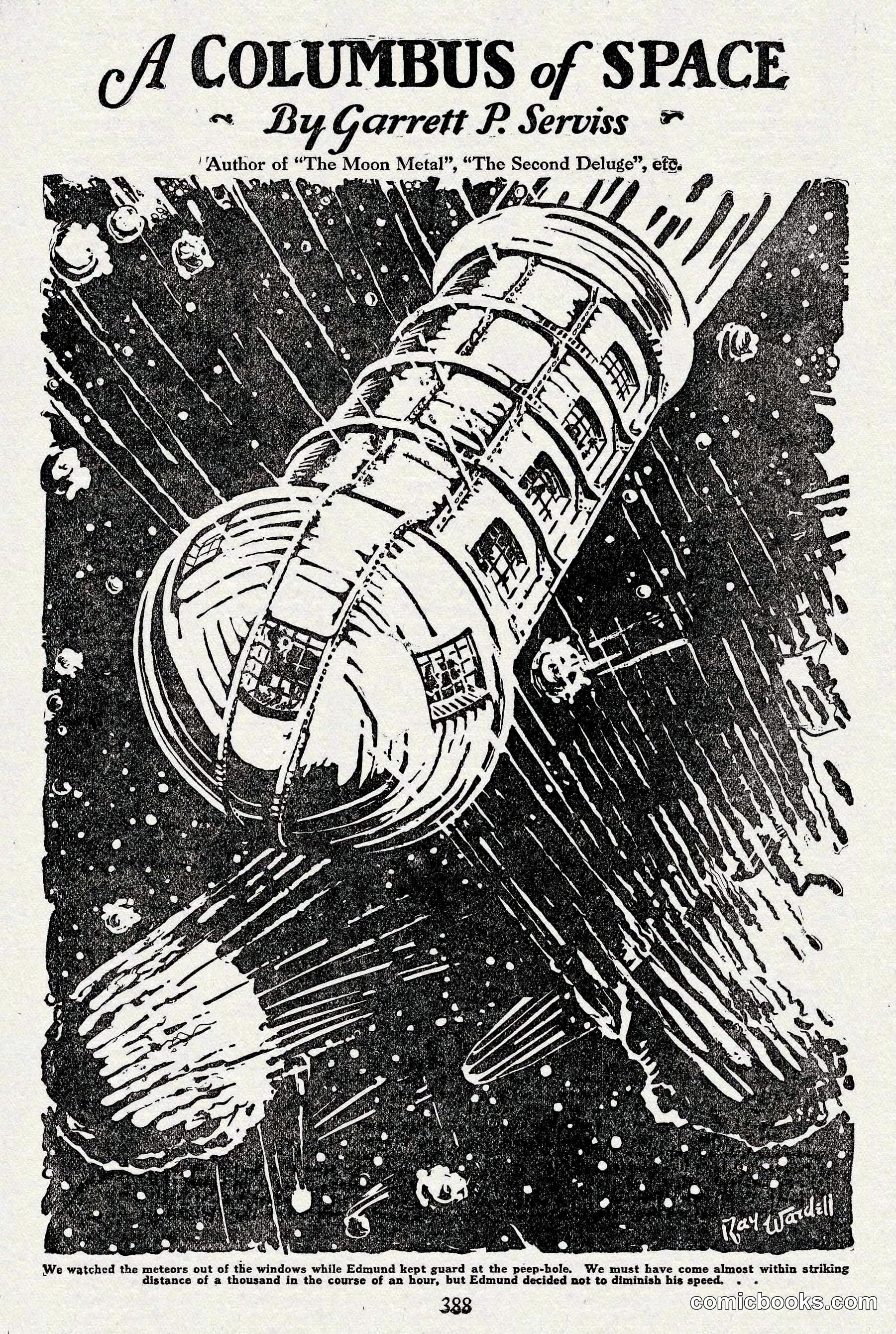 A Columbus of Space by Garrett P. Serviss