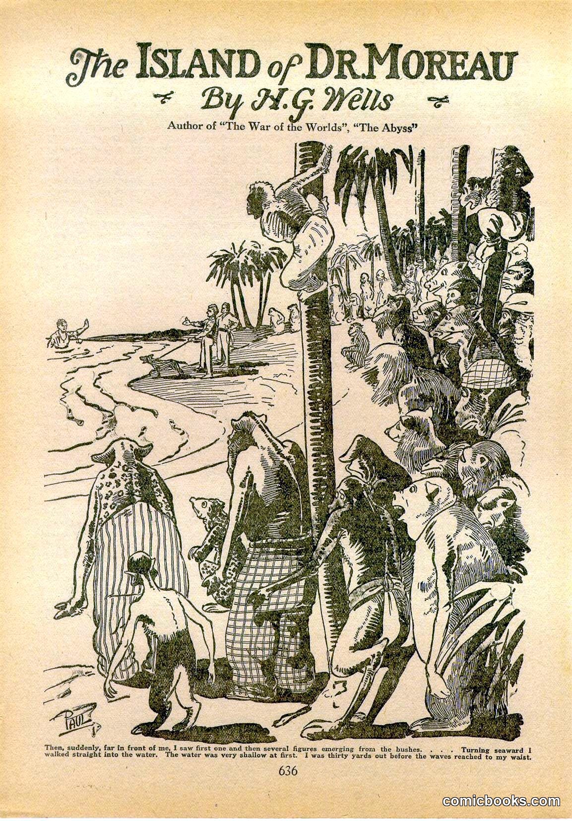 The Island of Dr. Moreau by H.G. Wells