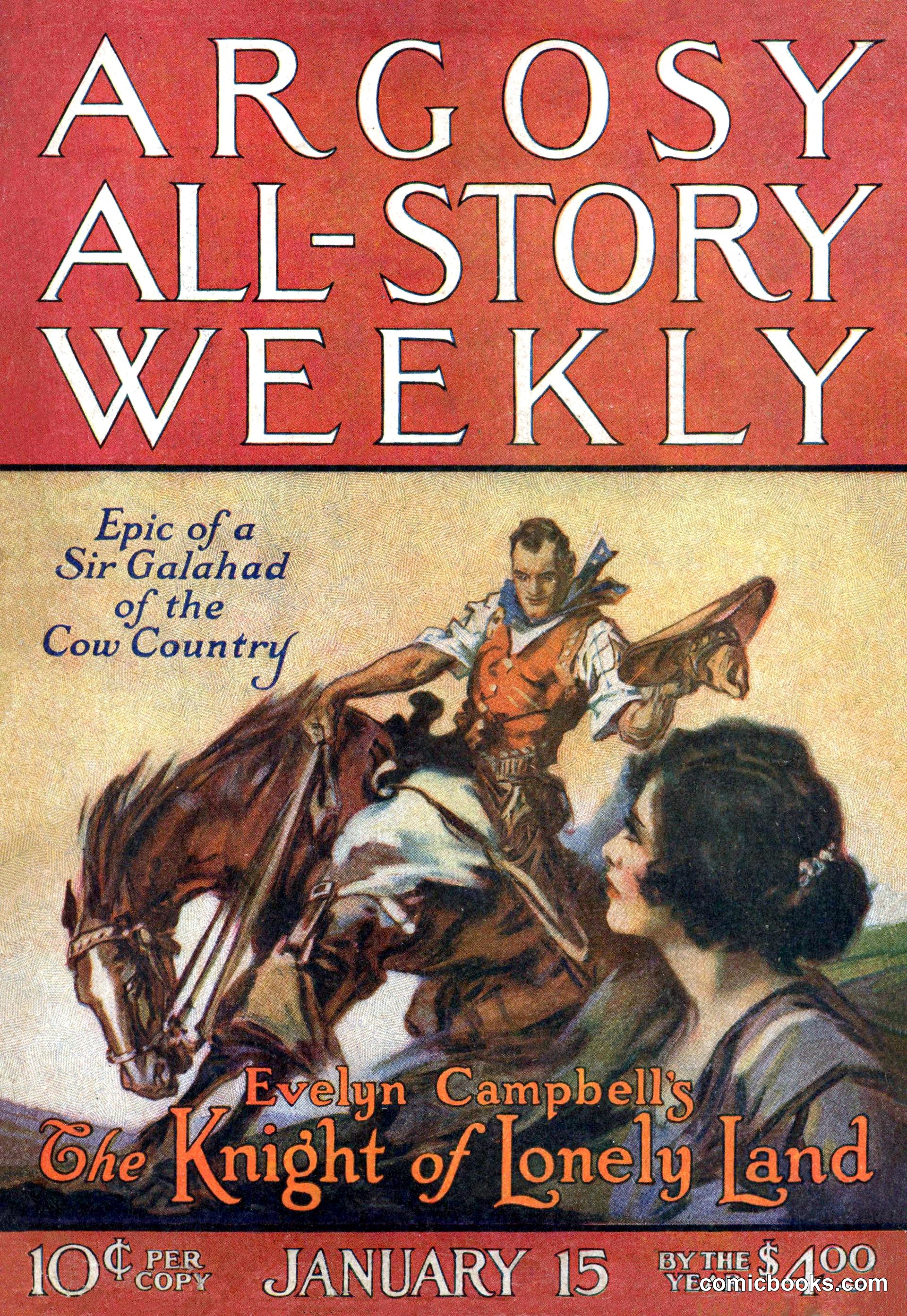 Argosy All-Story Weekly, January 15, 1921