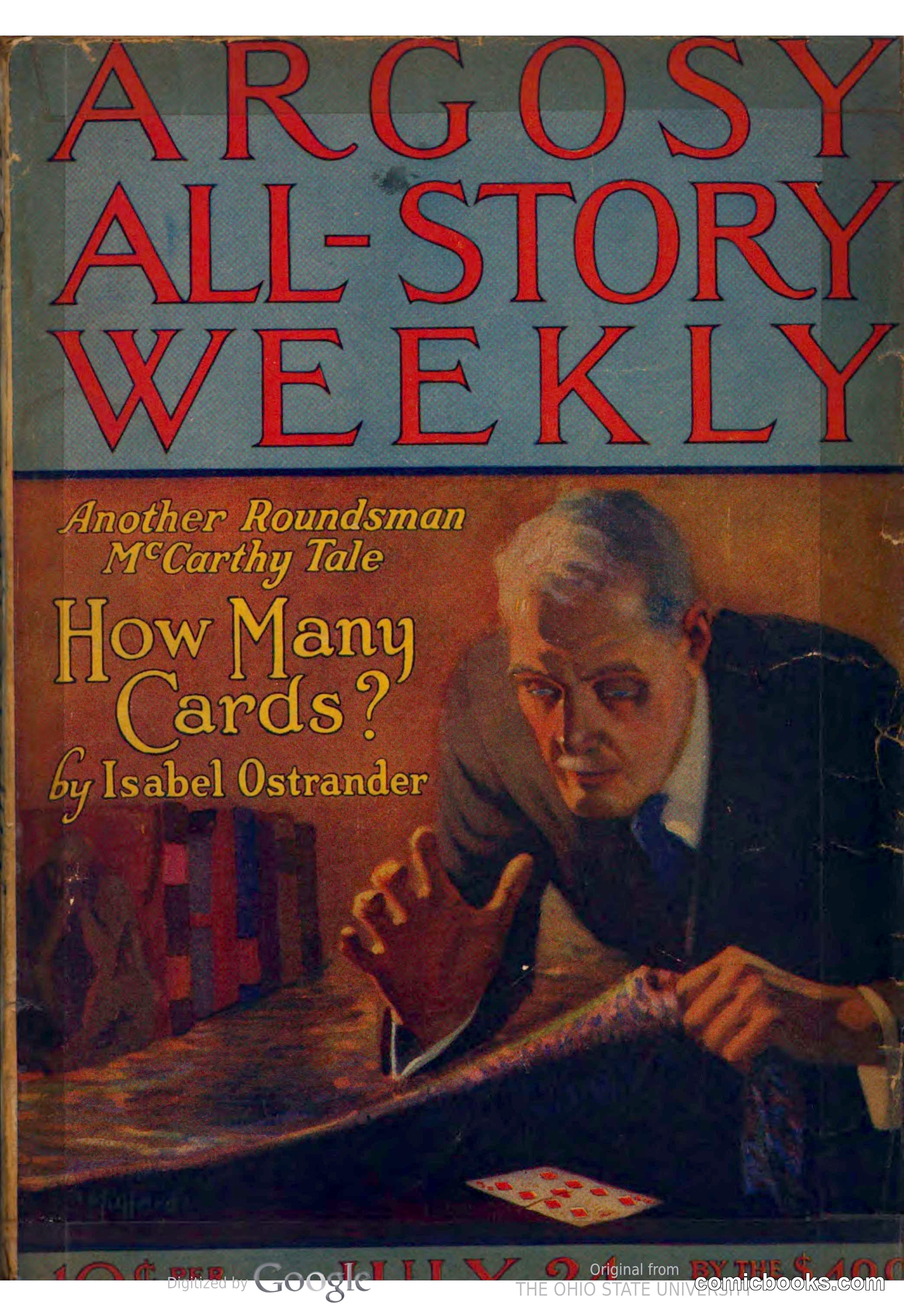 Argosy All-Story Weekly, Vol. 123, No. 3
