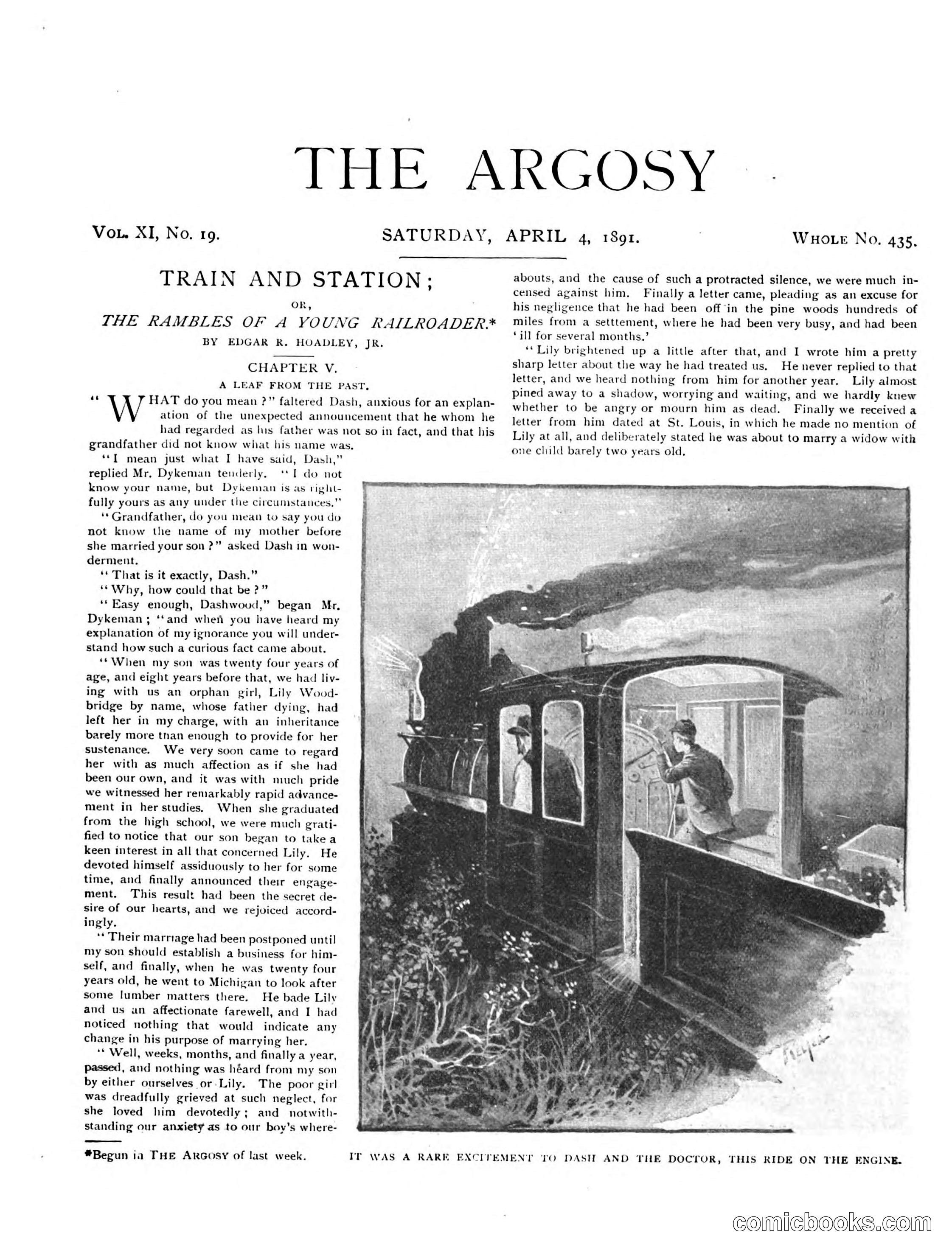 The Argosy, Vol. XI No. 19