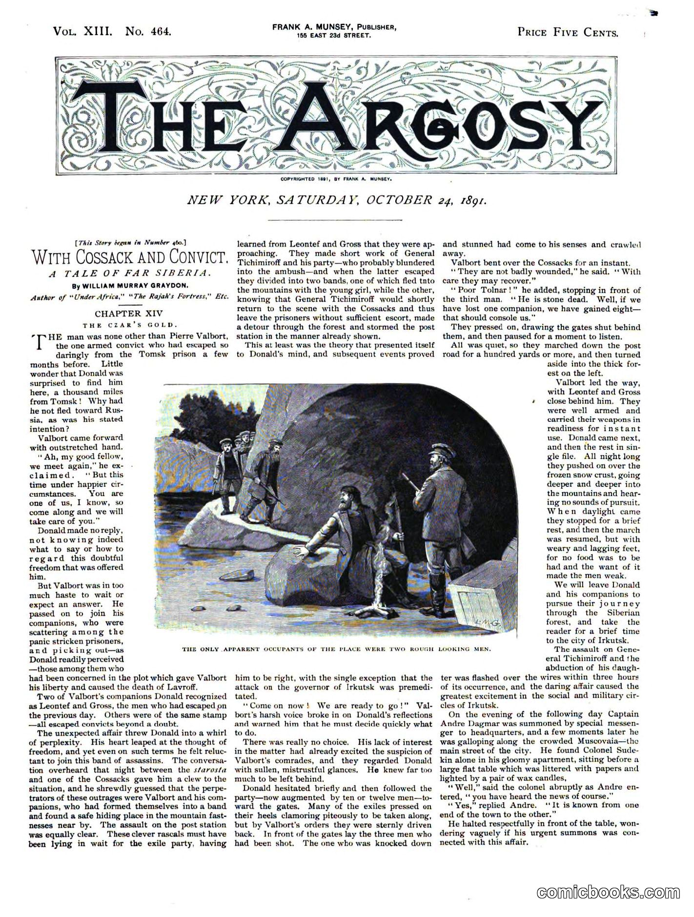 The Argosy, Vol. XIII No. 464