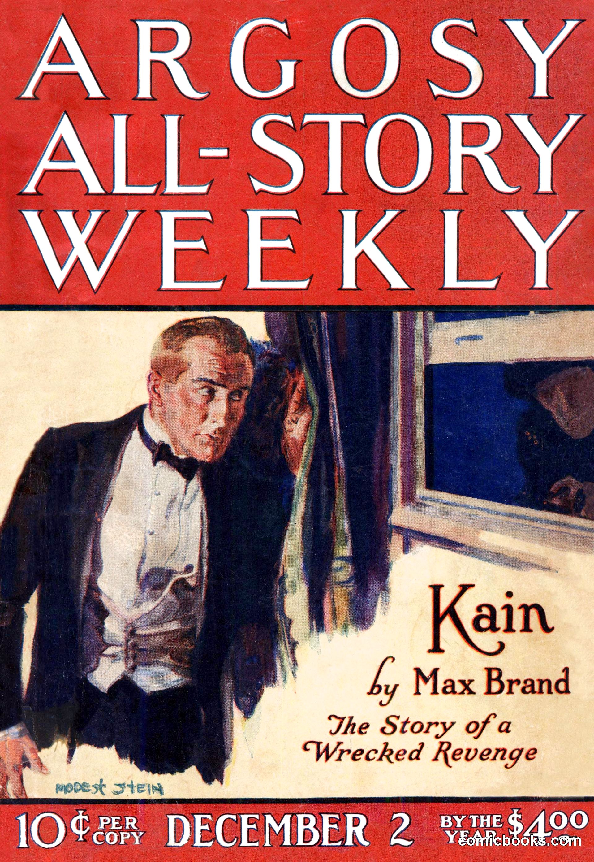 Argosy All-Story Weekly, December 2, 1922