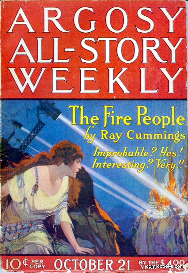 Argosy All-Story Weekly, October 21, 1922