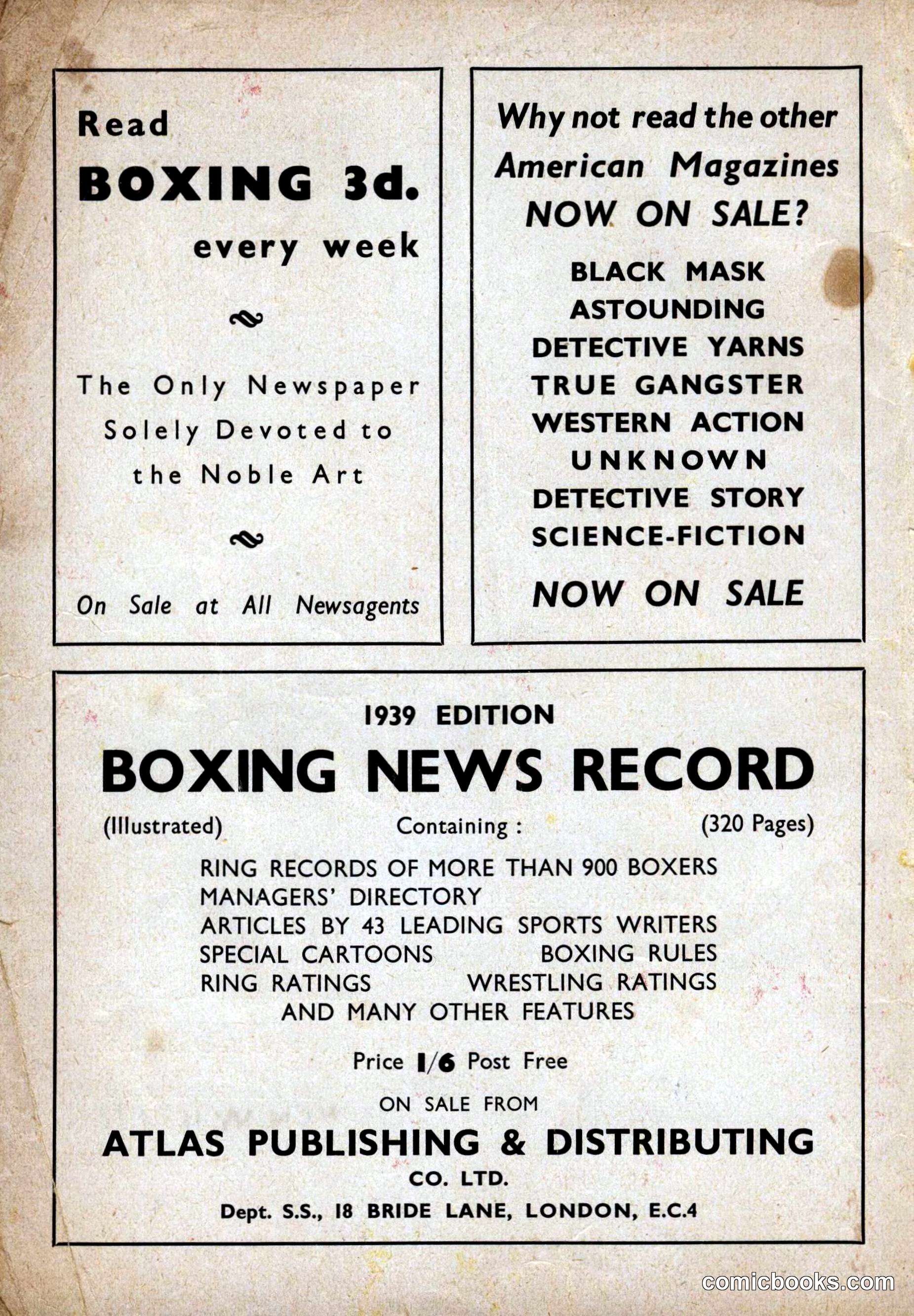 Astounding Stories, British Edition
