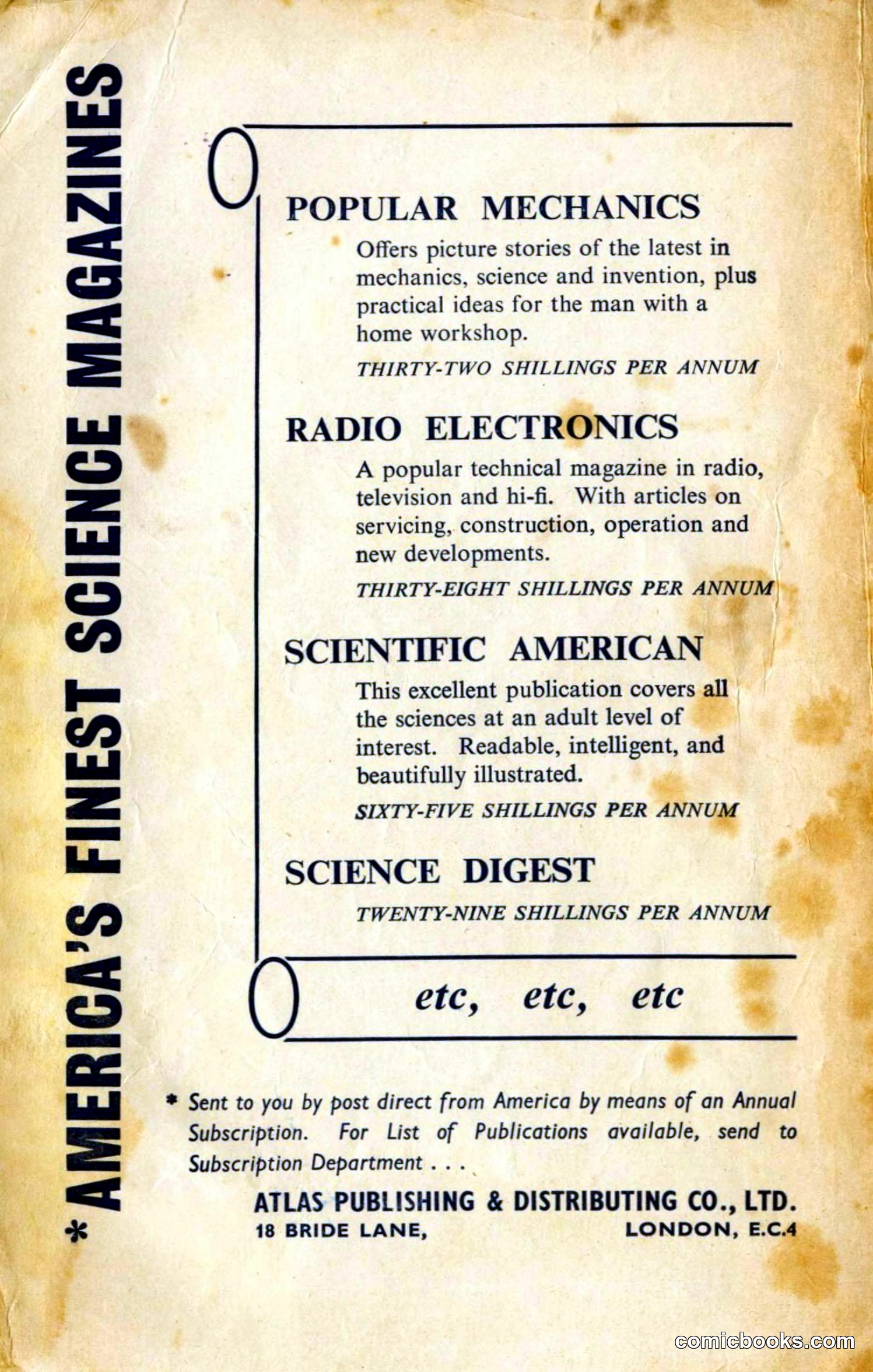 Astounding Science Fiction, British Edition