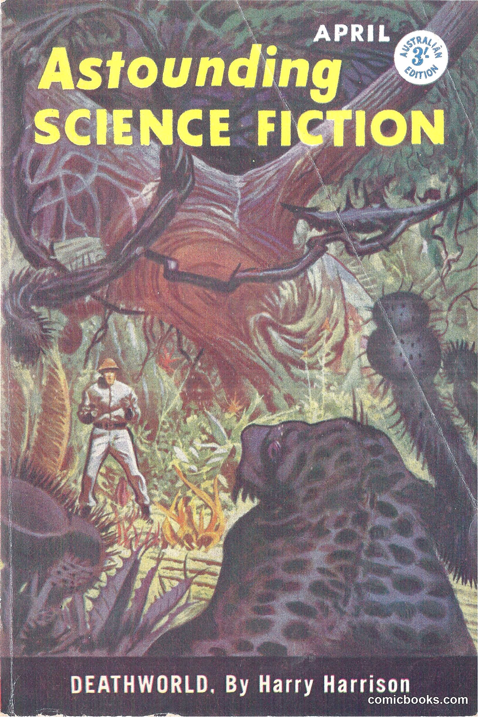 Astounding Science Fiction, April 1960 (British Edition)