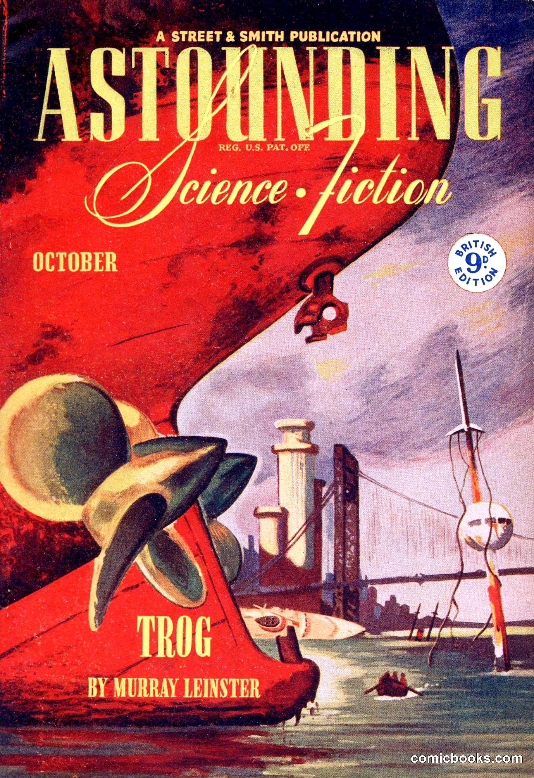 Astounding Science Fiction, October 1944 (British Edition)