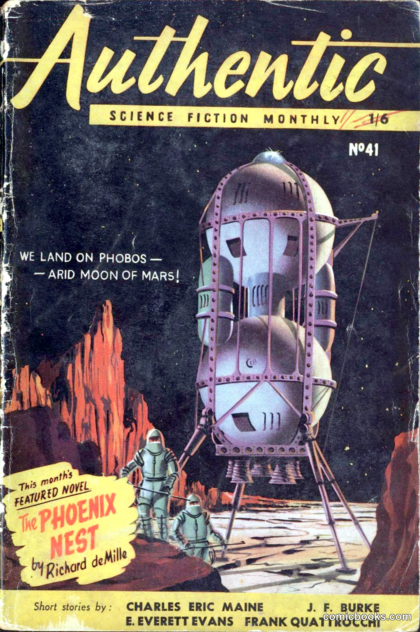 Authentic Science Fiction Monthly No. 41