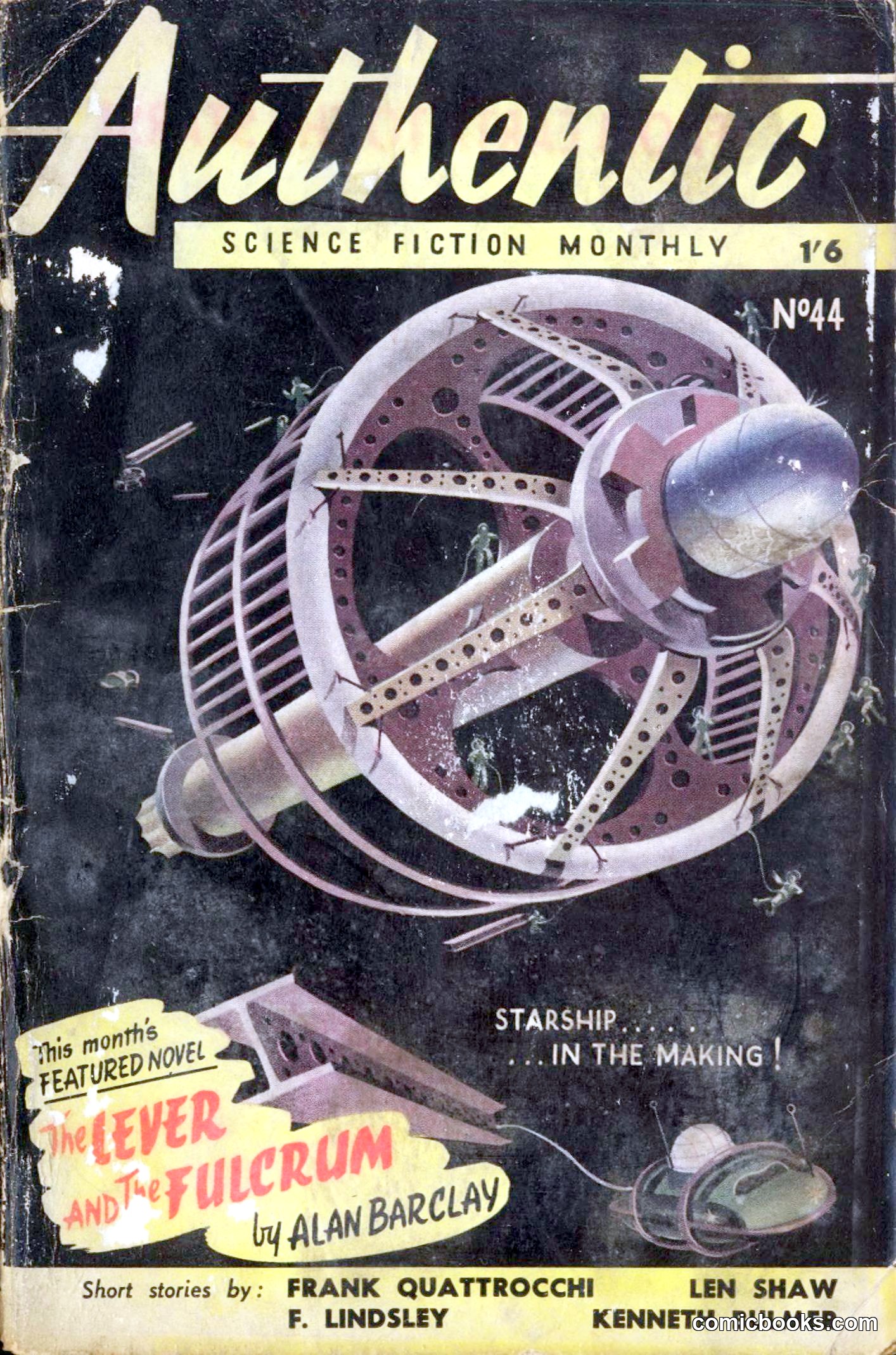 Authentic Science Fiction Monthly No. 44