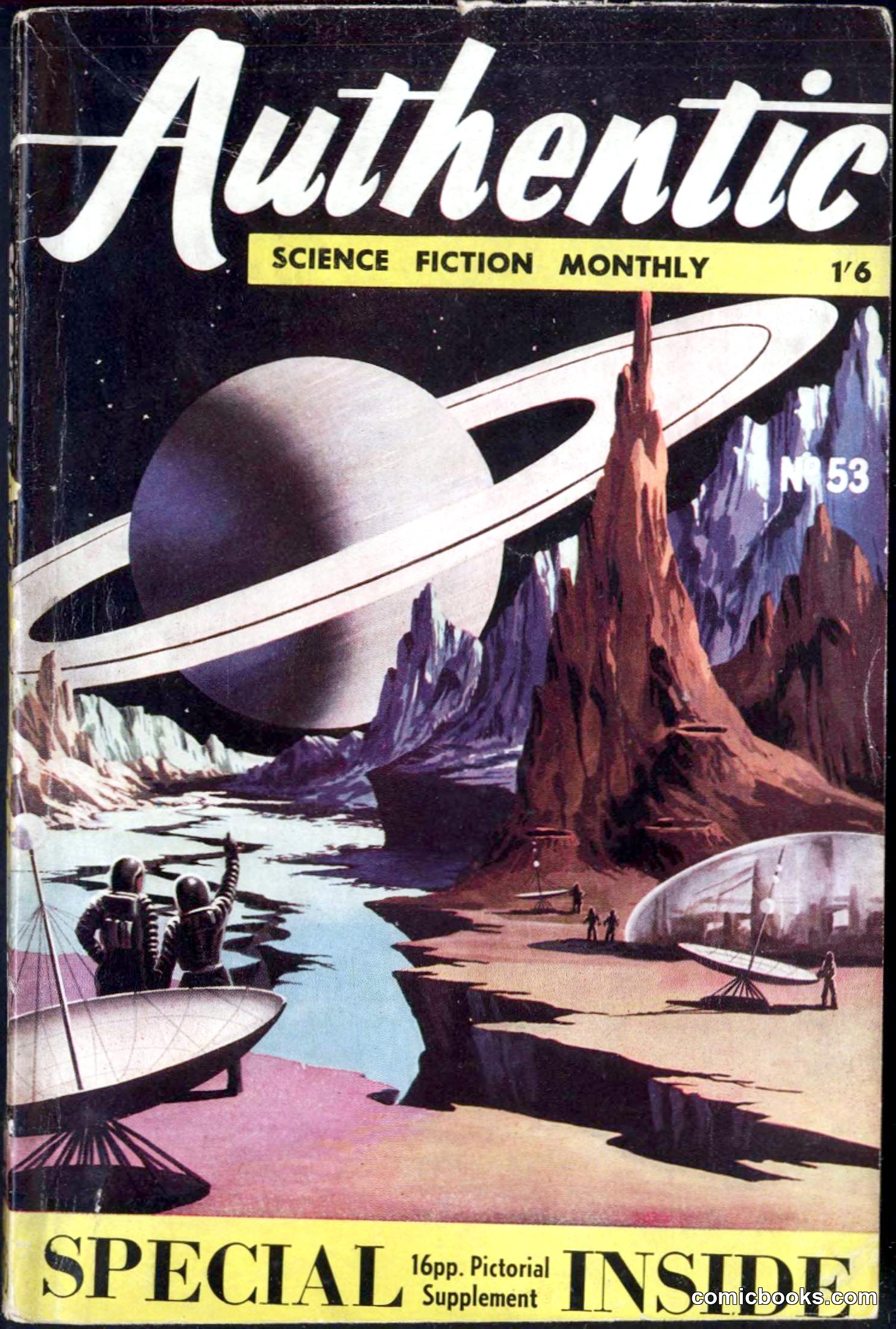 Authentic Science Fiction Monthly No. 53