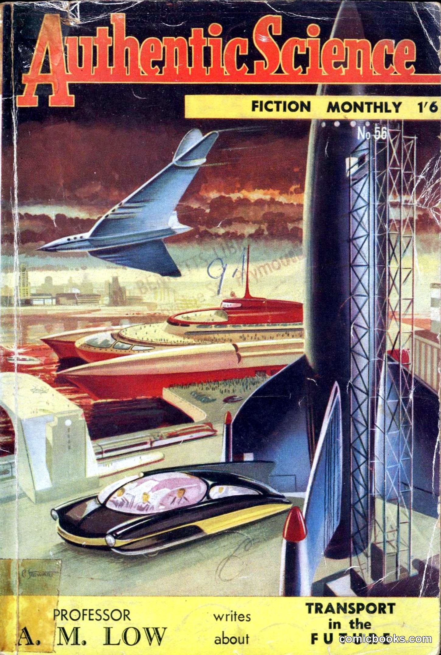 Authentic Science Fiction Monthly, No. 56