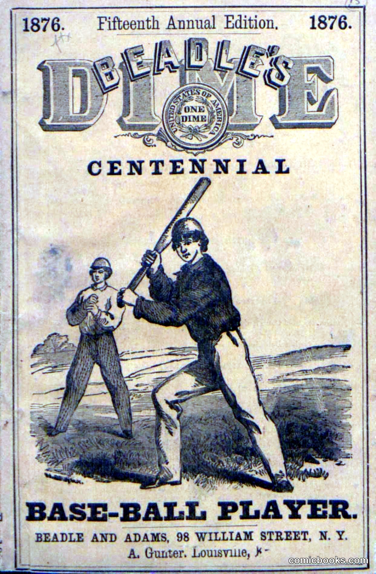 Beadle's Dime Base Ball Player, No. 15
