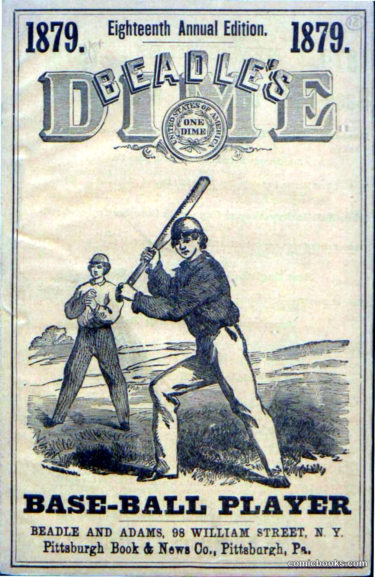Beadle's Dime Base-Ball Player, No. 18