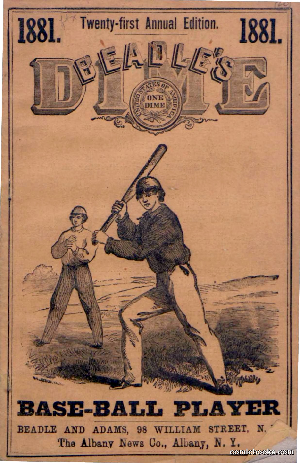 Beadle's Dime Base-Ball Player