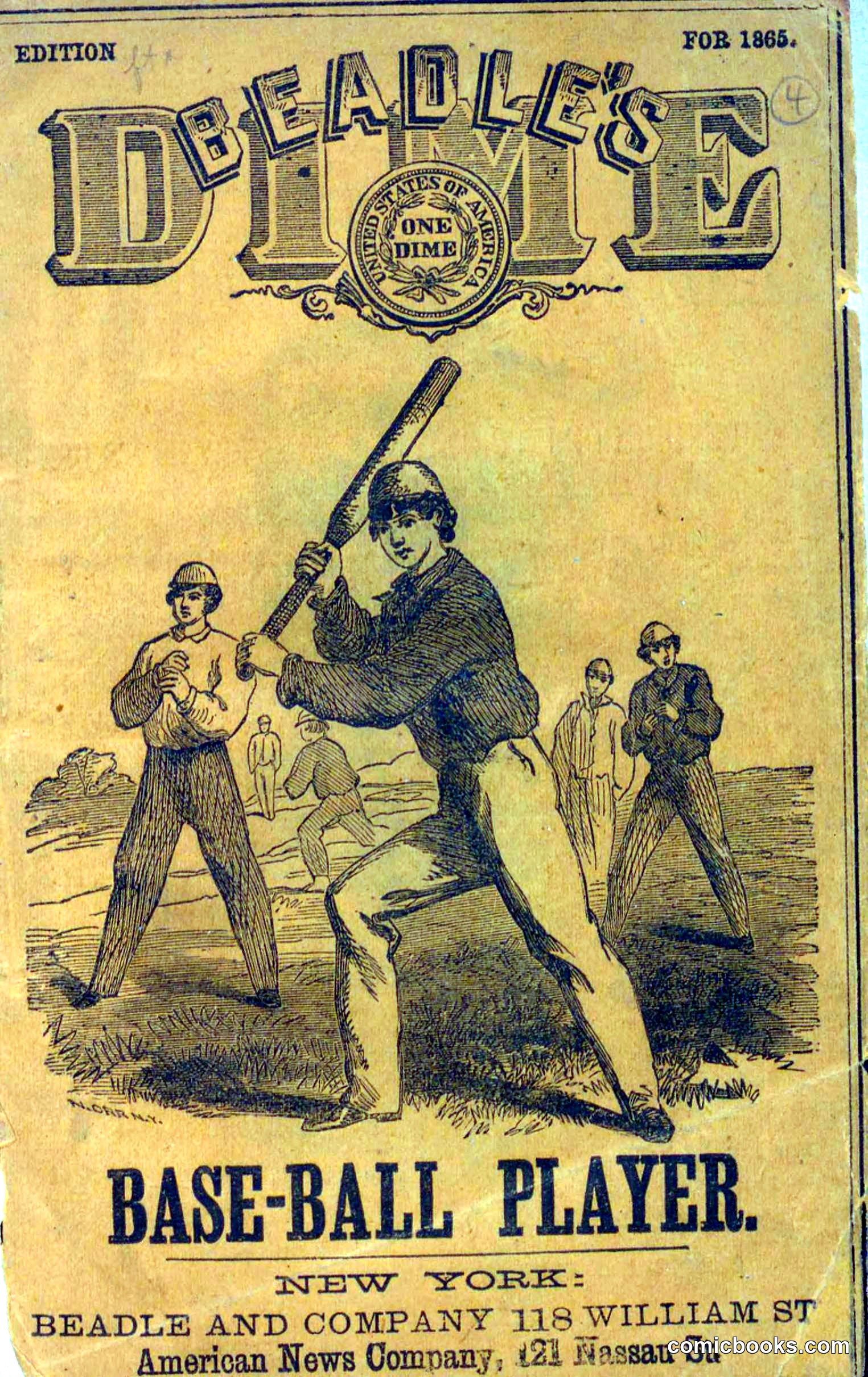 Beadle's Dime Base Ball Player