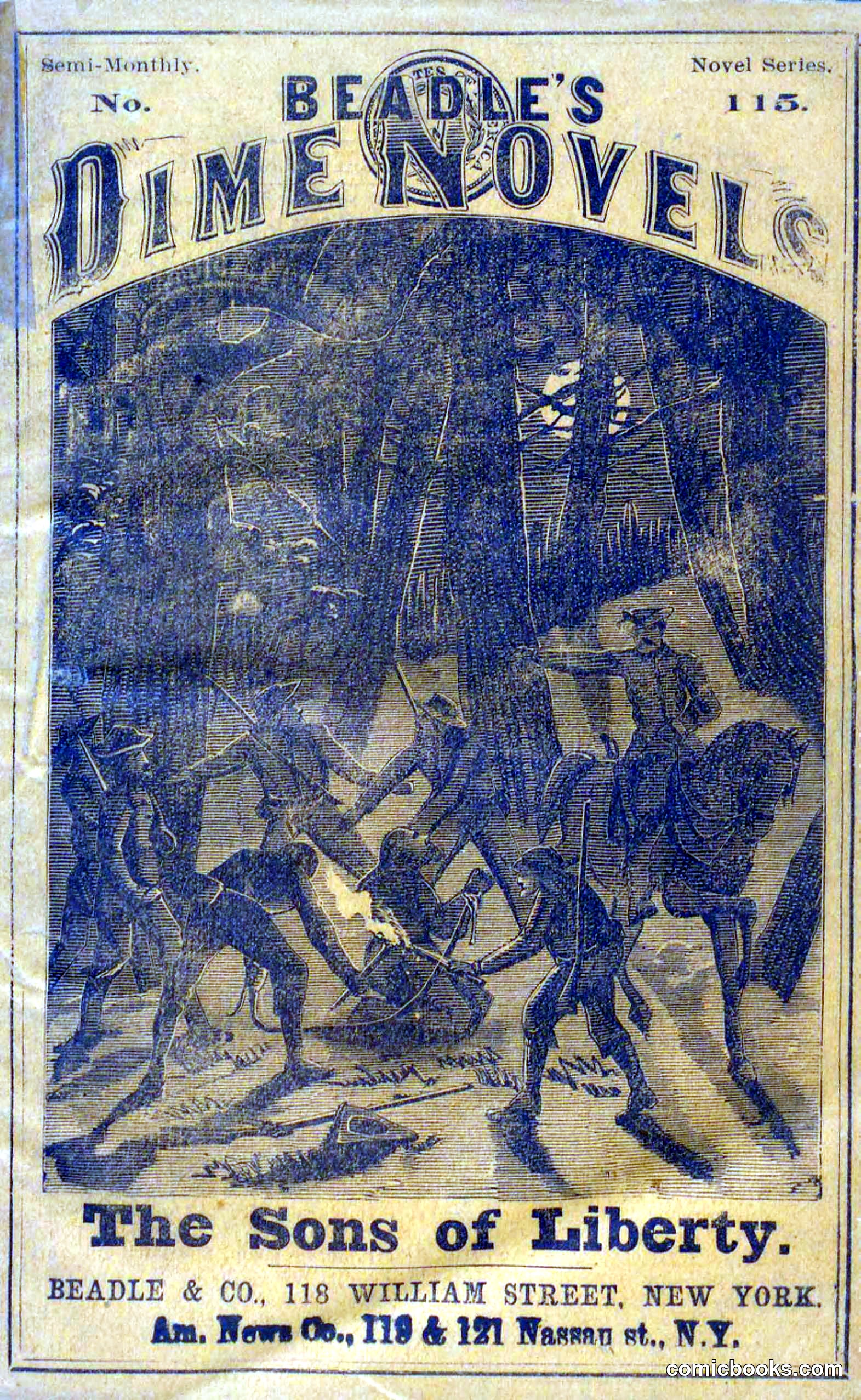 Beadle's Dime Novels No. 115: The Sons of Liberty