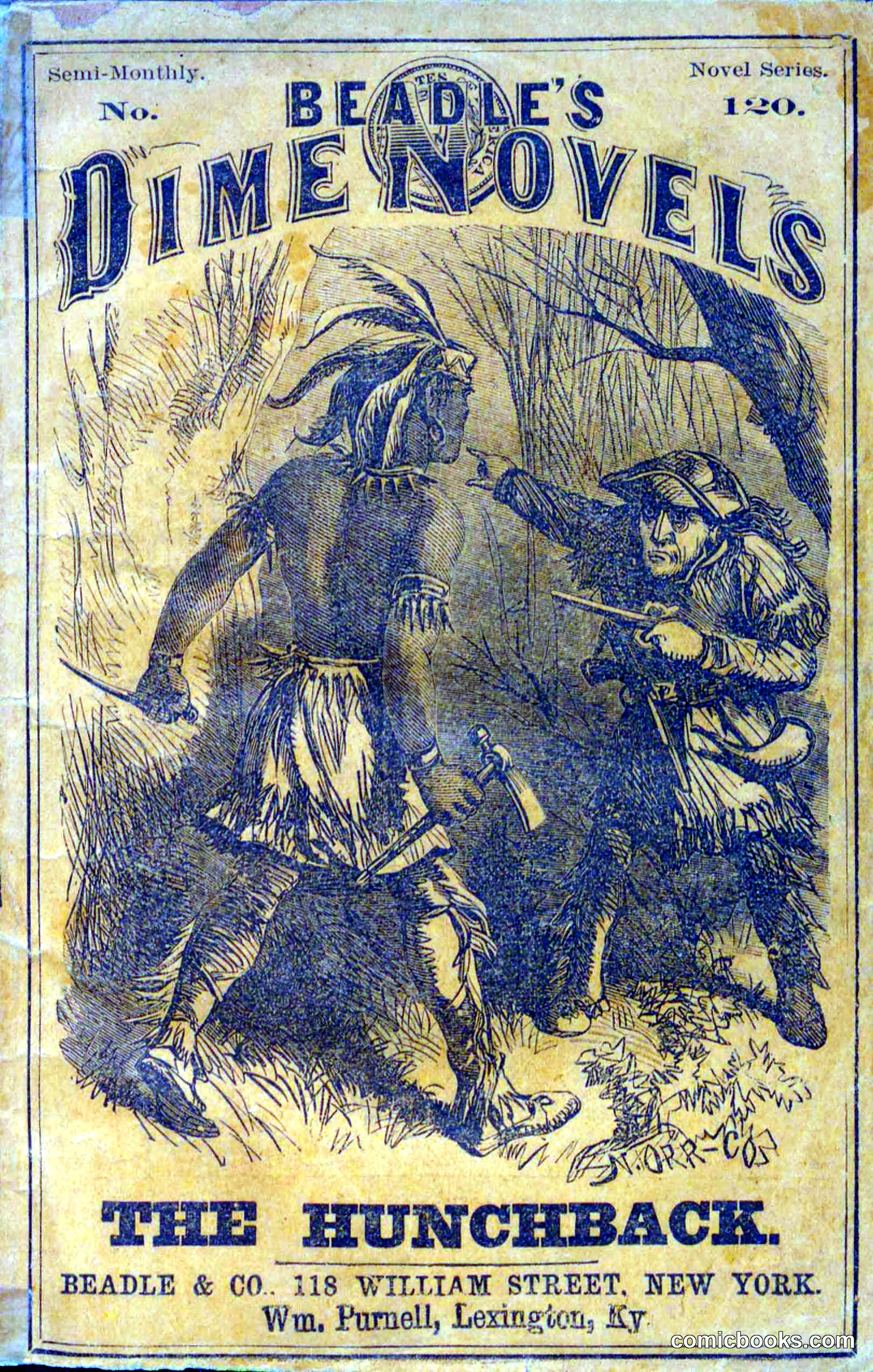 Beadle's Dime Novels No. 120: The Hunchback