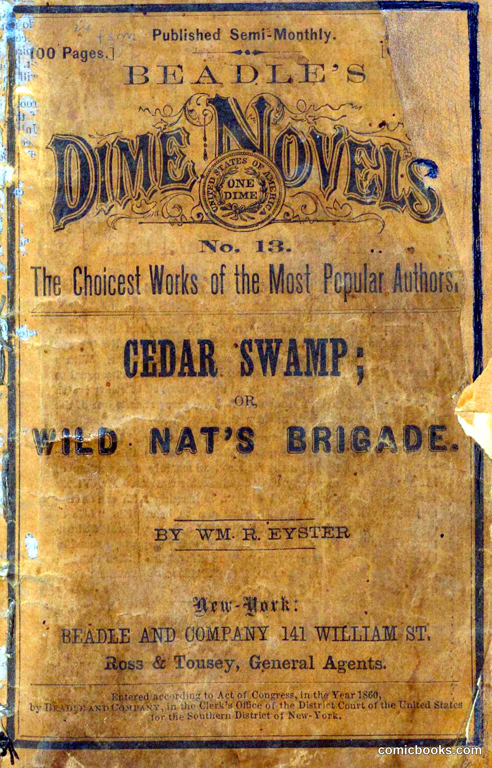 Beadle's Dime Novels No. 13