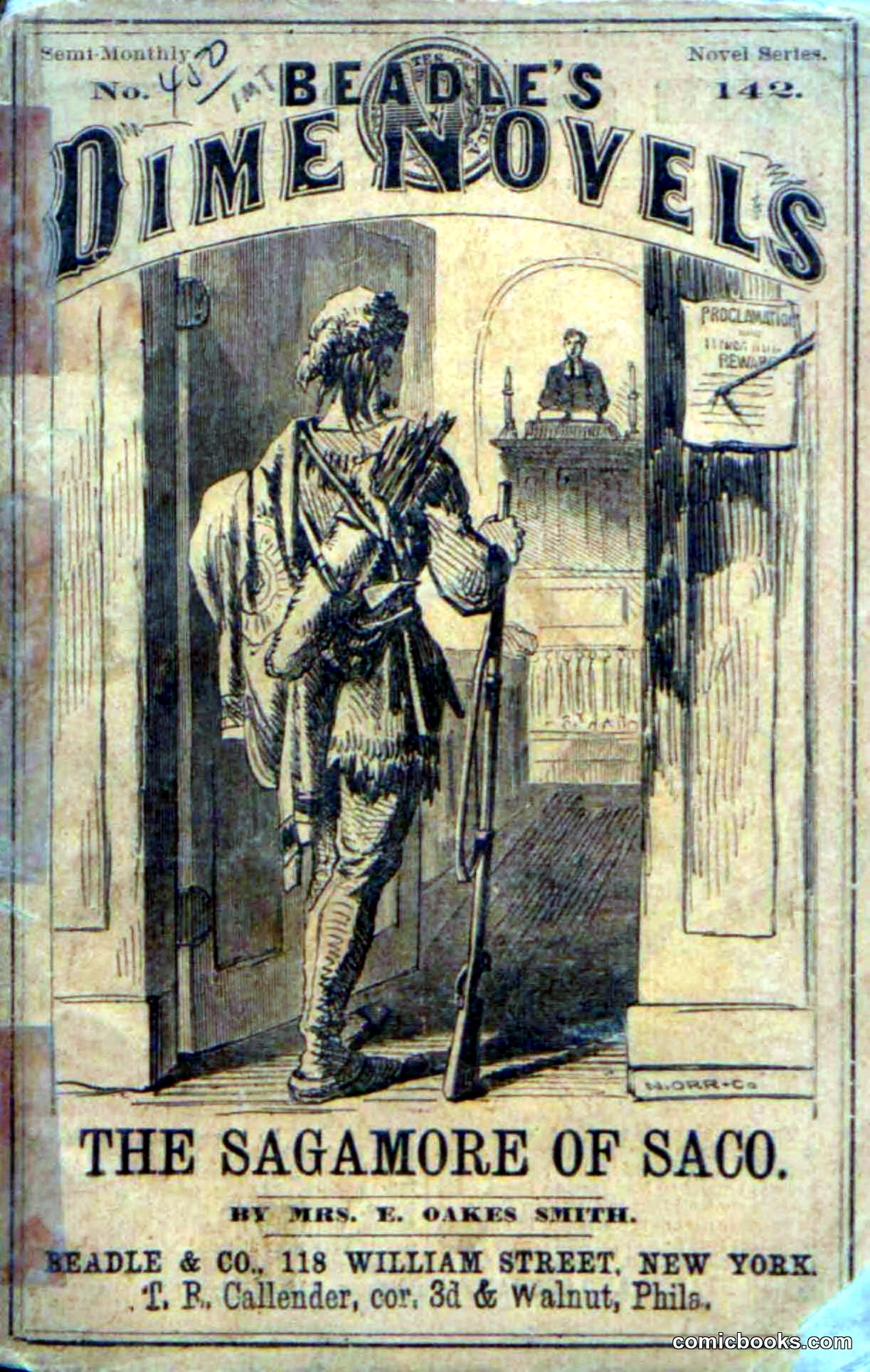 Beadle's Dime Novels No. 142: The Sagamore of Saco
