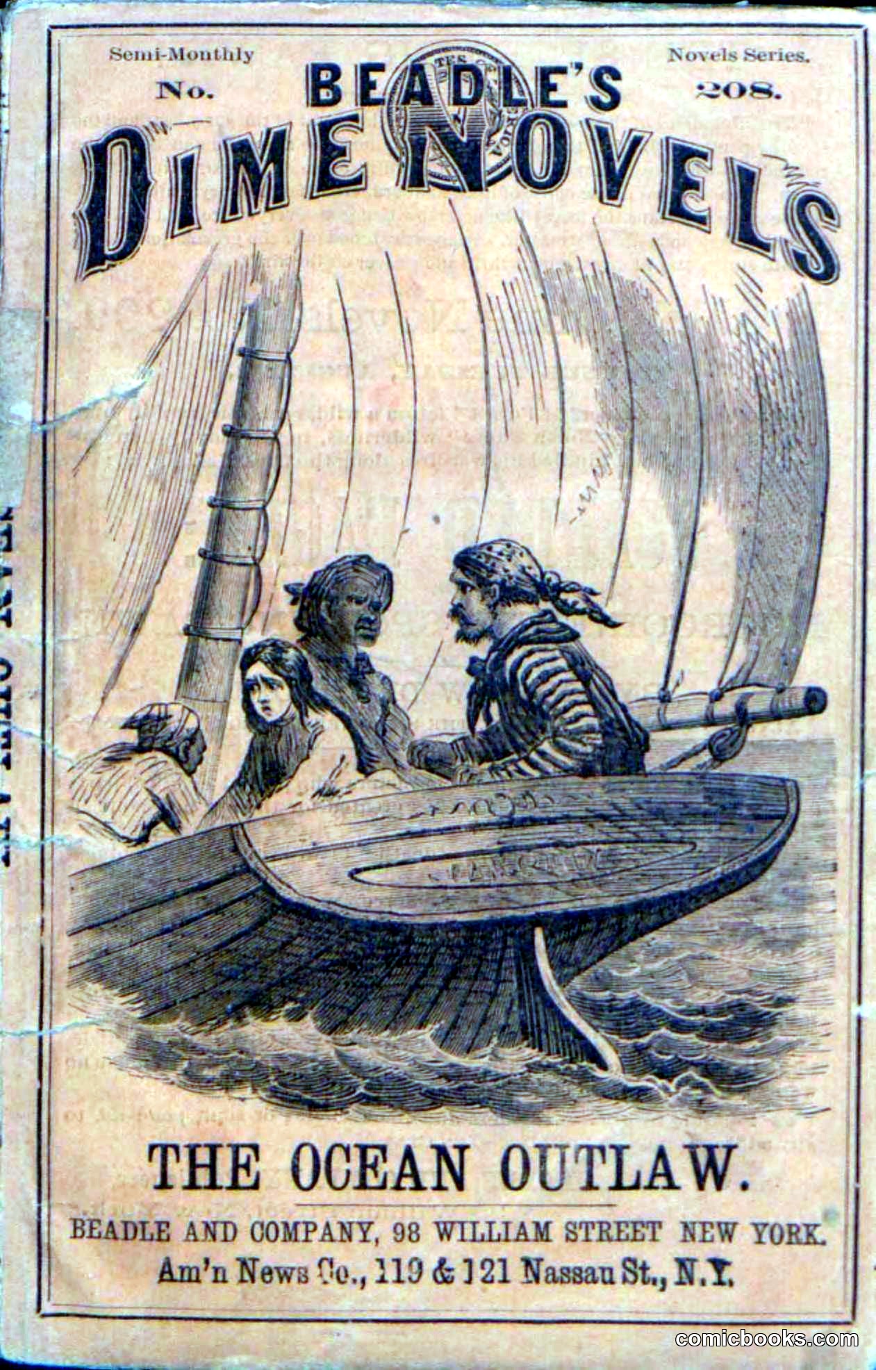 Beadle's Dime Novels No. 208: The Ocean Outlaw