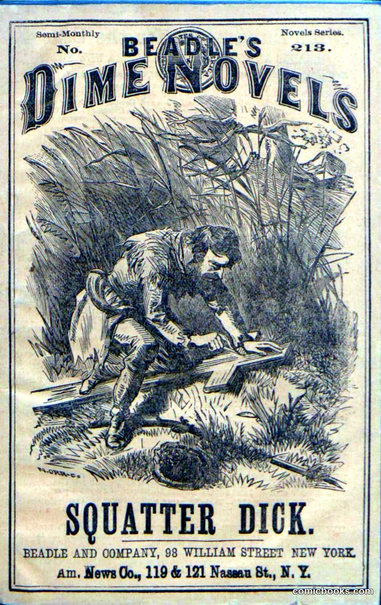 Beadle's Dime Novels No. 213: Squatter Dick