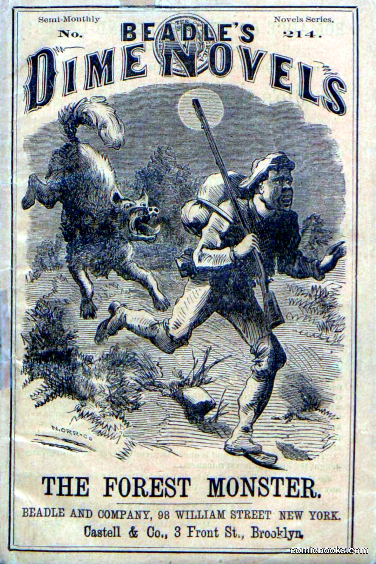Beadle's Dime Novels No. 214: The Forest Monster