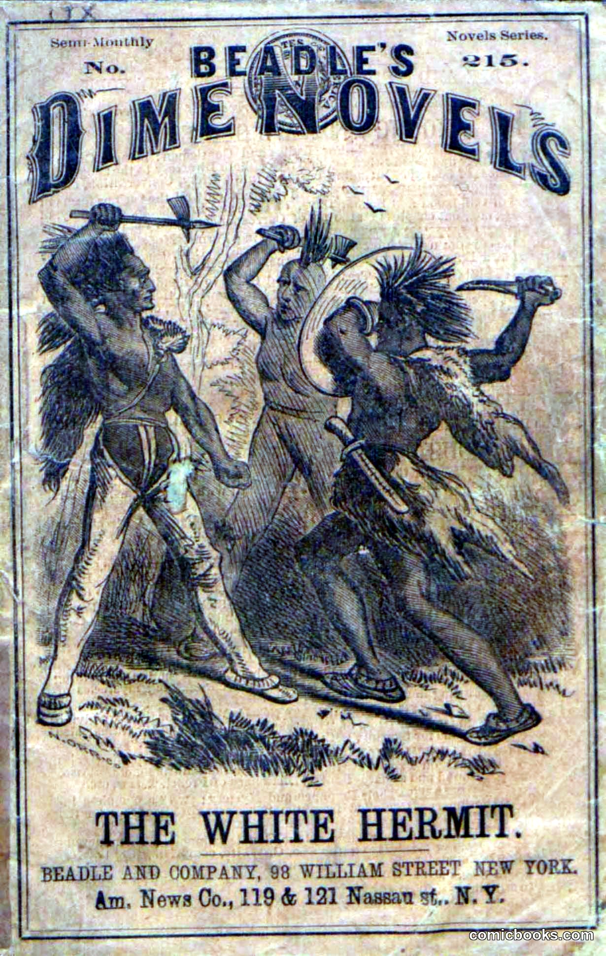 Beadle's Dime Novels No. 215: The White Hermit
