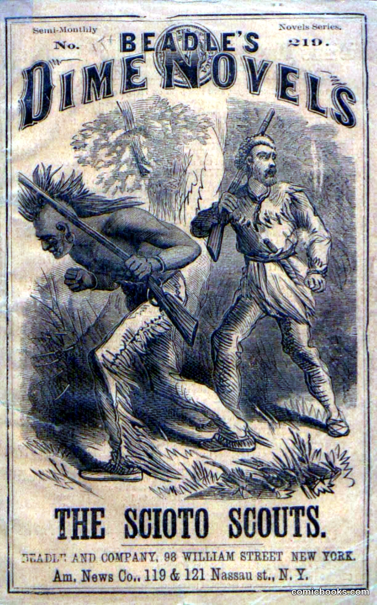 Beadle's Dime Novels No. 219: The Scioto Scouts