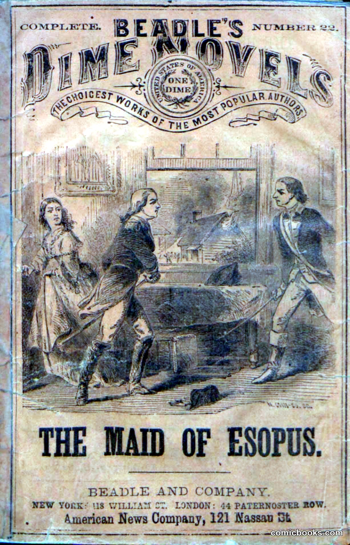 Beadle's Dime Novels No. 22: The Maid of Esopus