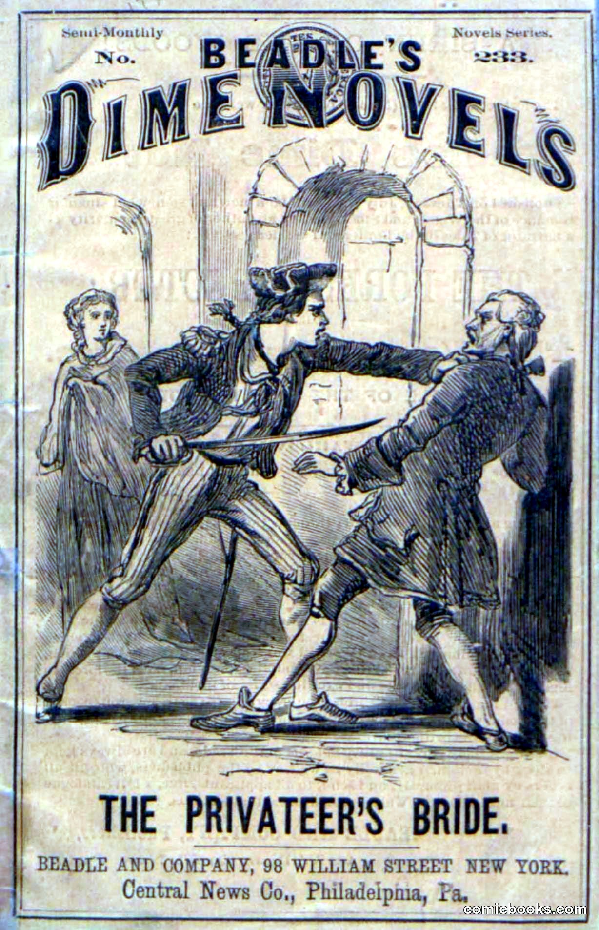 Beadle's Dime Novels No. 233: The Privateer's Bride