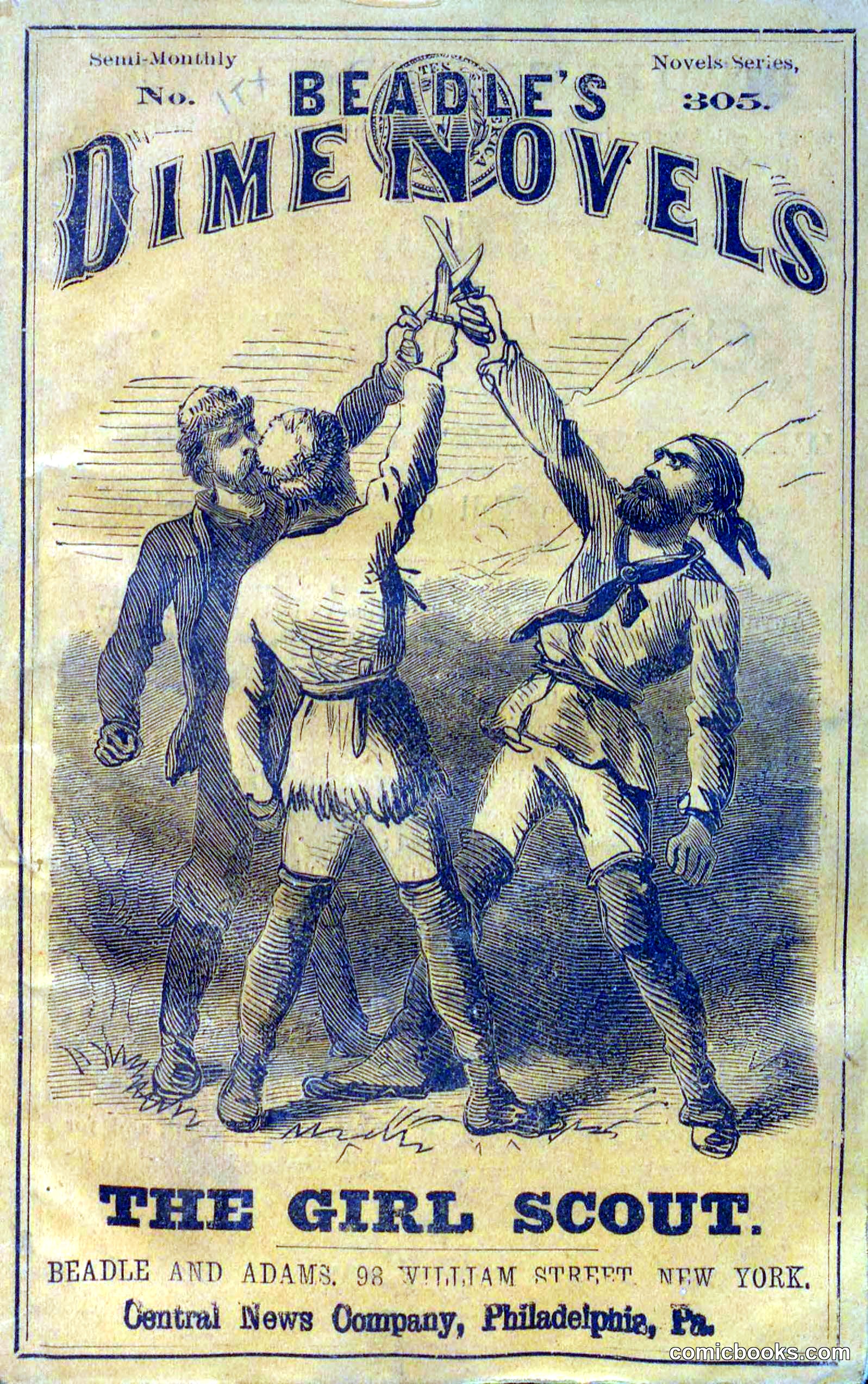 Beadle's Dime Novels No. 305: The Girl Scout
