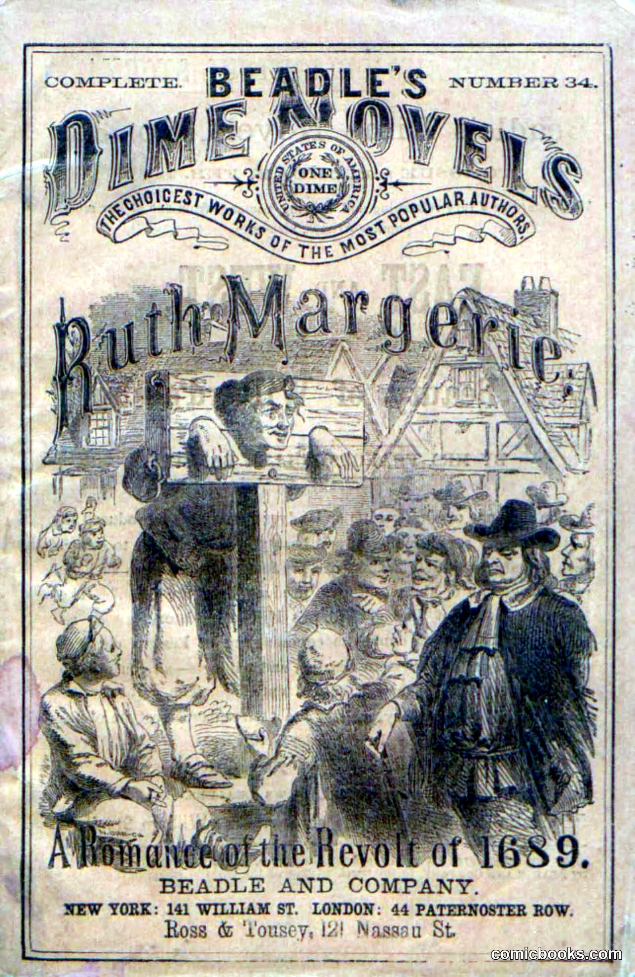 Beadle's Dime Novels, No. 34: Ruth Margerie