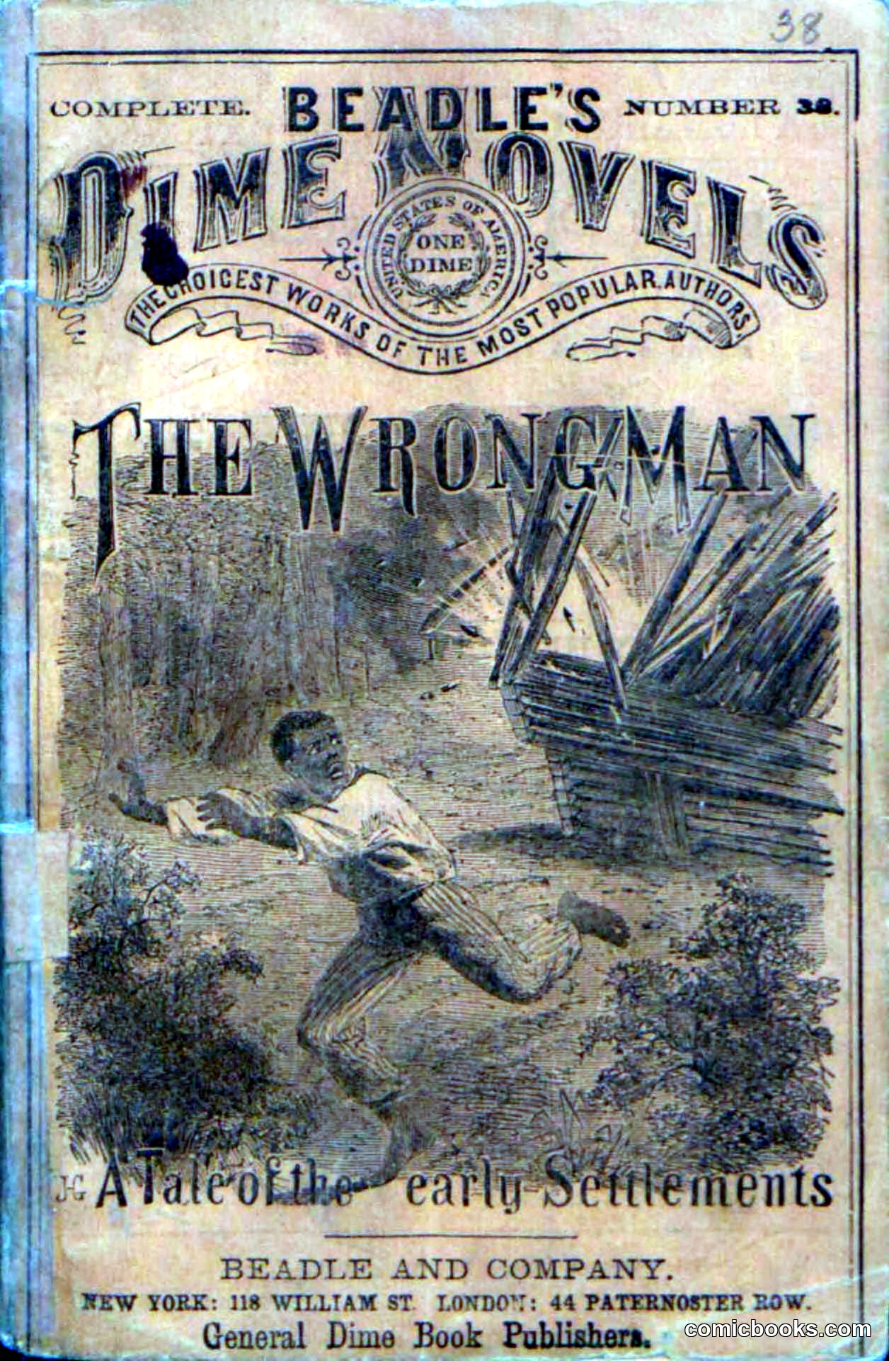 Beadle's Dime Novels No. 38: The Wrong Man