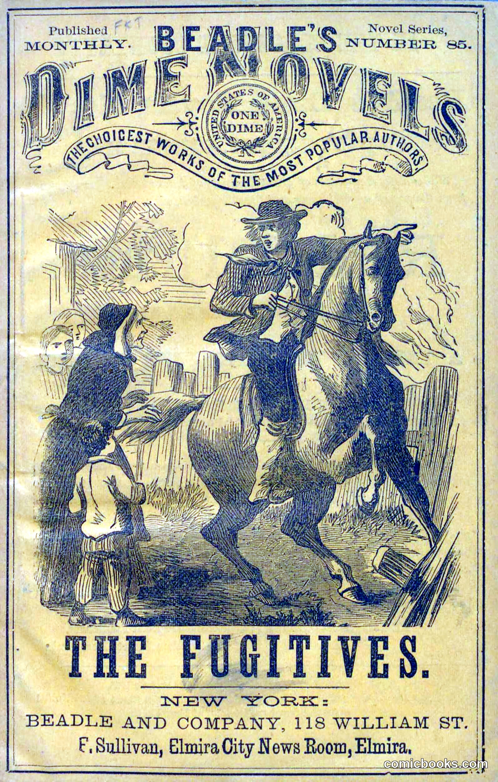 Beadle's Dime Novels No. 85: The Fugitives