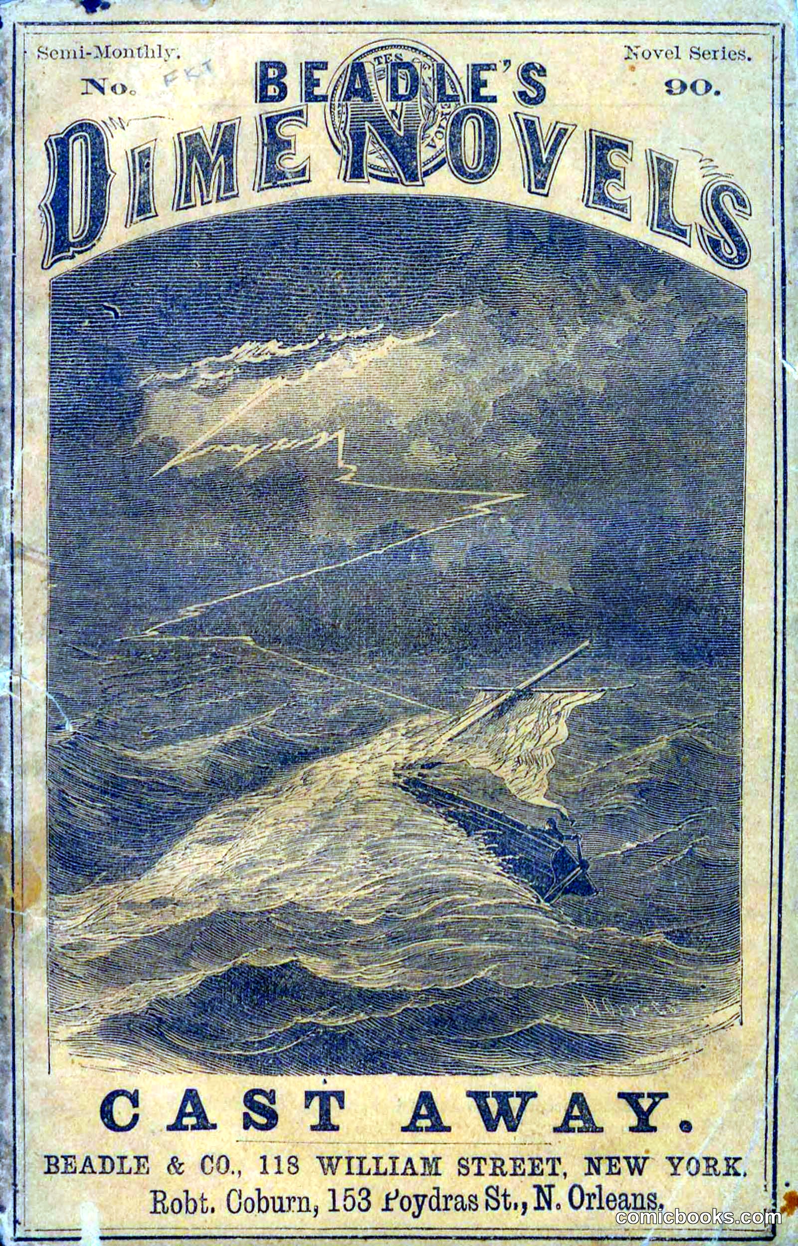 Beadle's Dime Novels No. 90: Cast Away