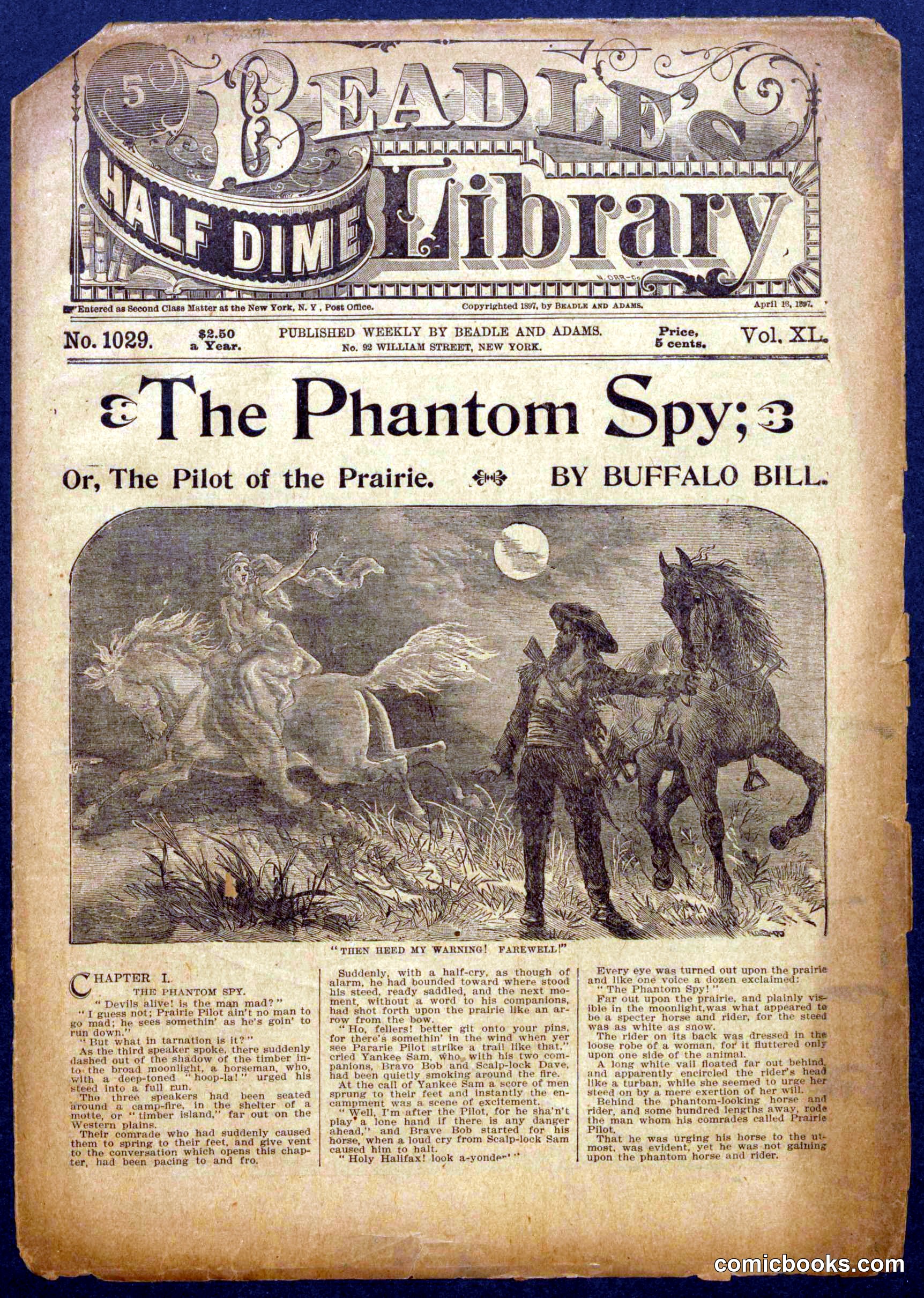 The Phantom Spy; or, The Plot of the Prairie