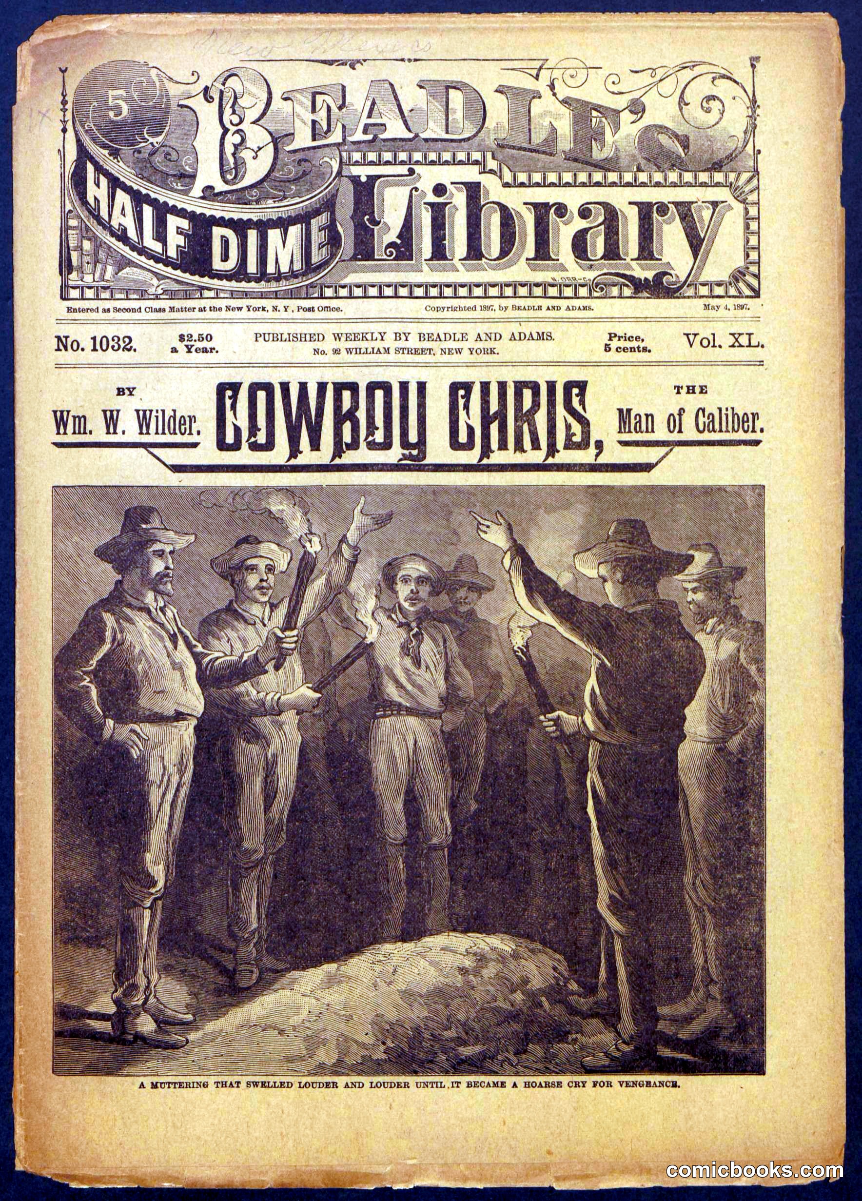 Beadle's Half Dime Library No. 1032