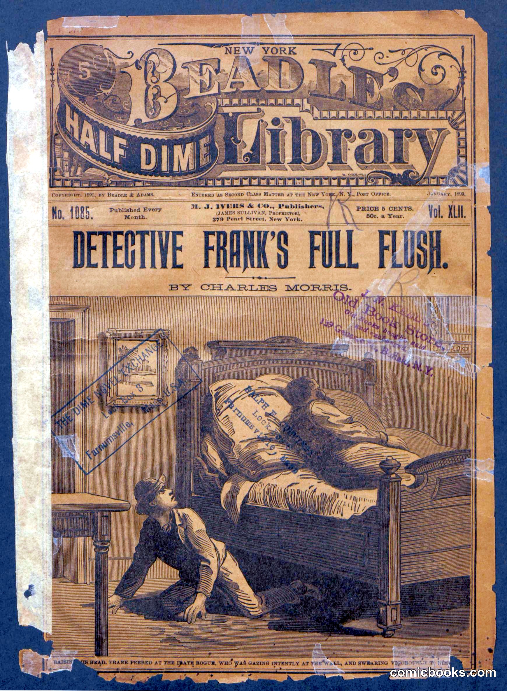 Beadle's Half Dime Library No. 1085