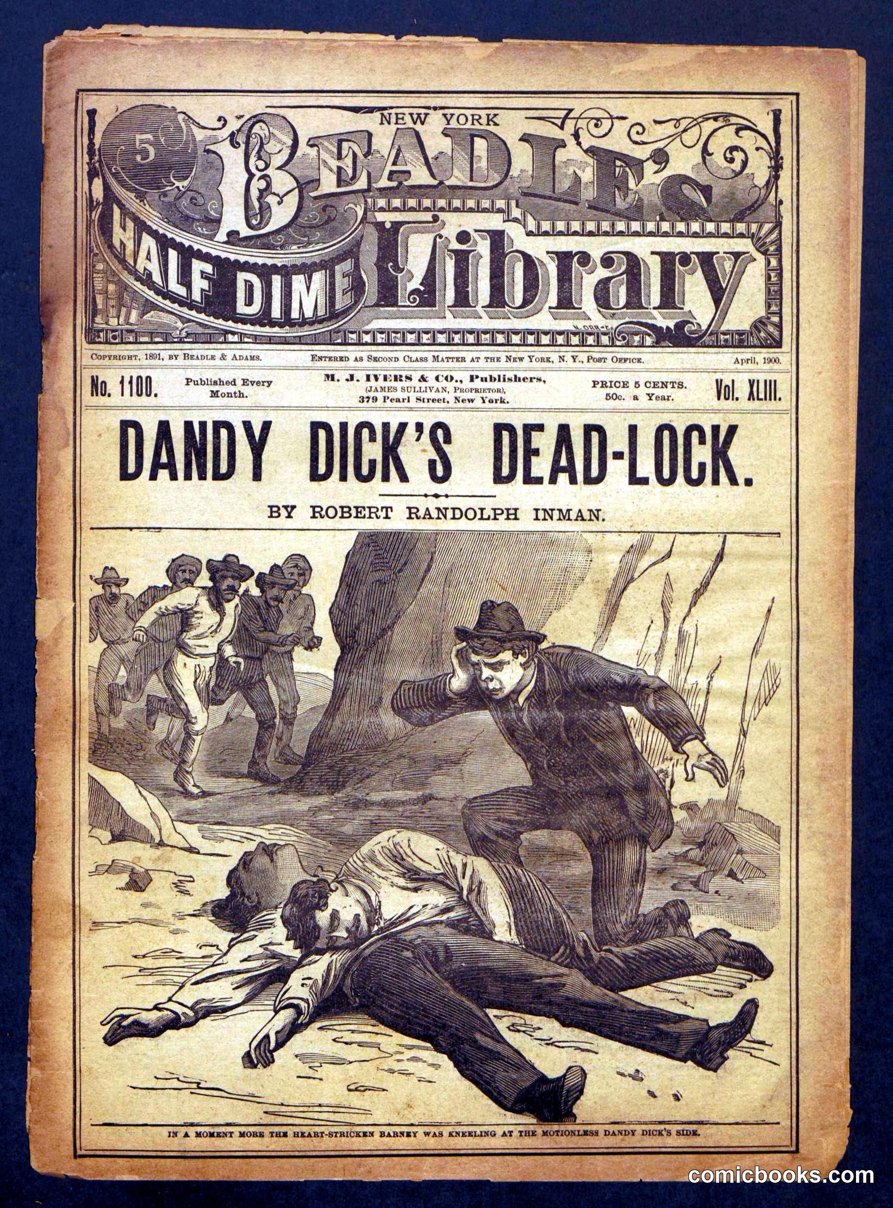Beadle's Half Dime Library No. 1100