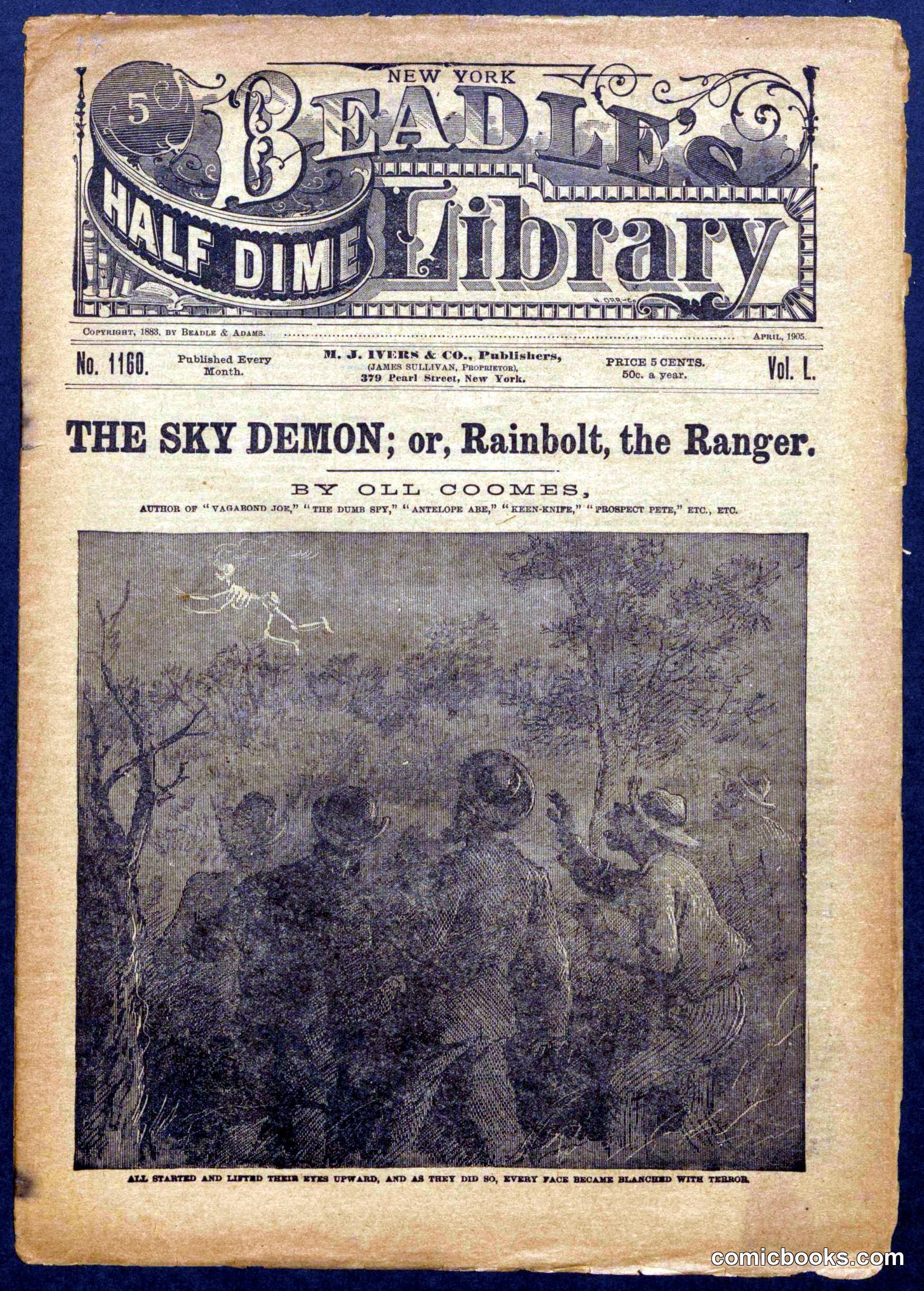 Beadle's Half Dime Library No. 1160